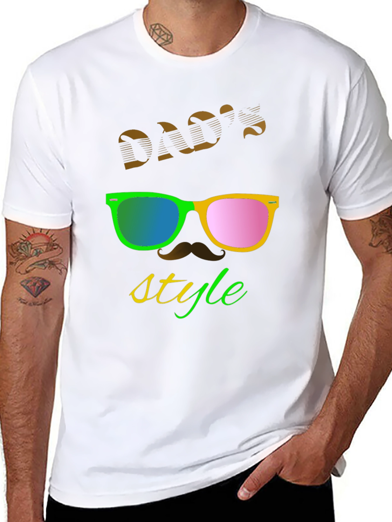 Dads Style Graphic T-Shirt