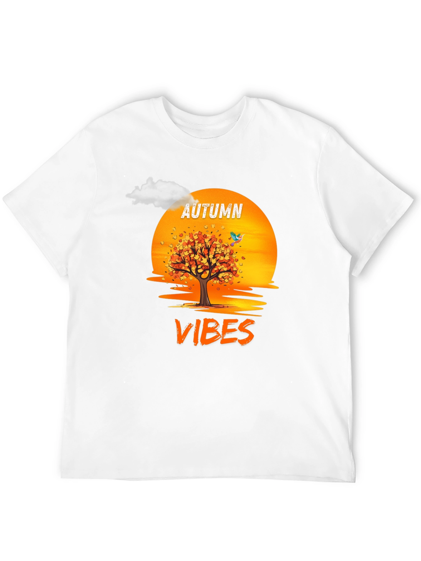 Autumn Vibes Graphic Tee - Seasonal Comfort