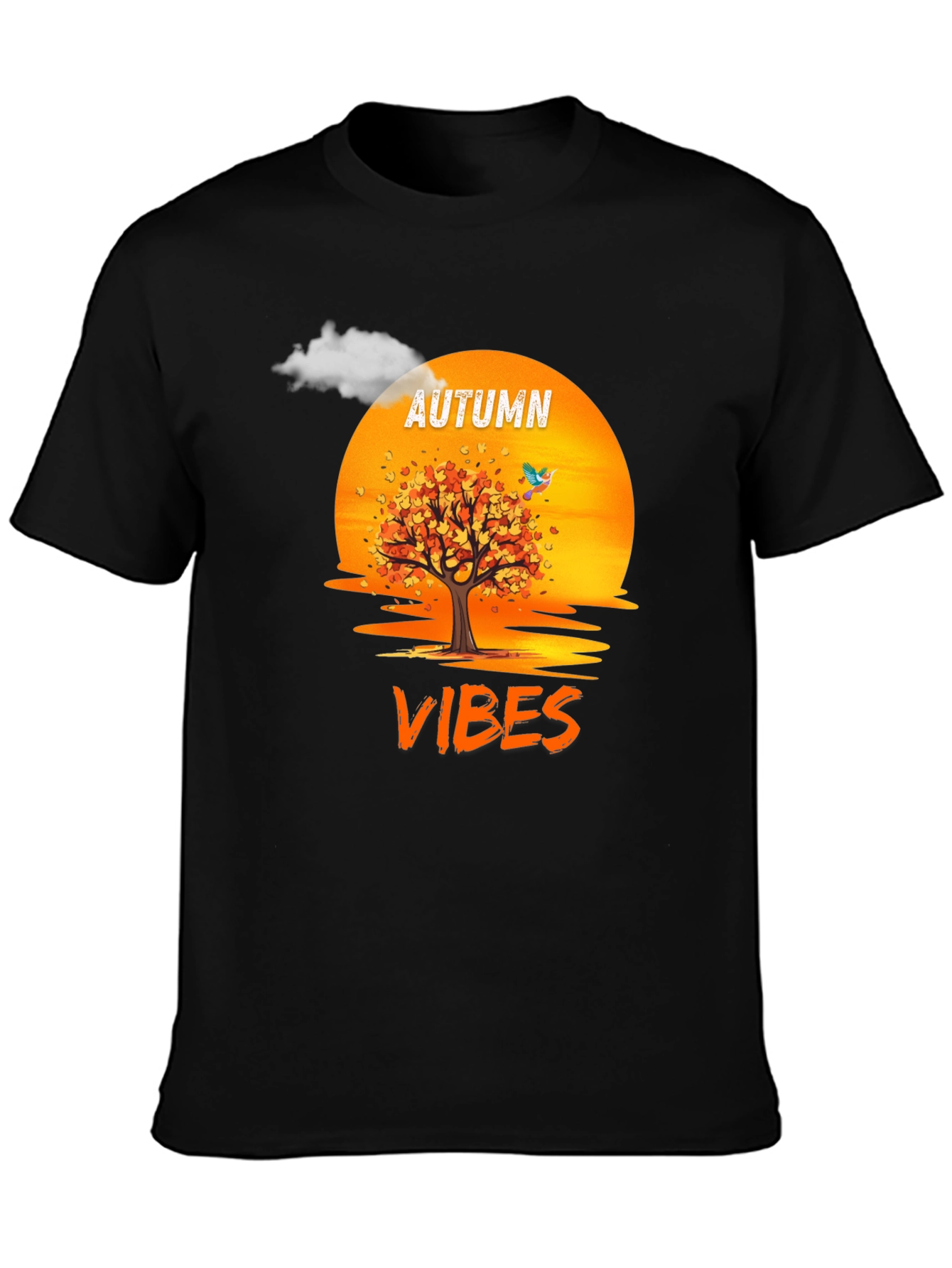 Autumn Vibes Graphic Tee - Seasonal Comfort