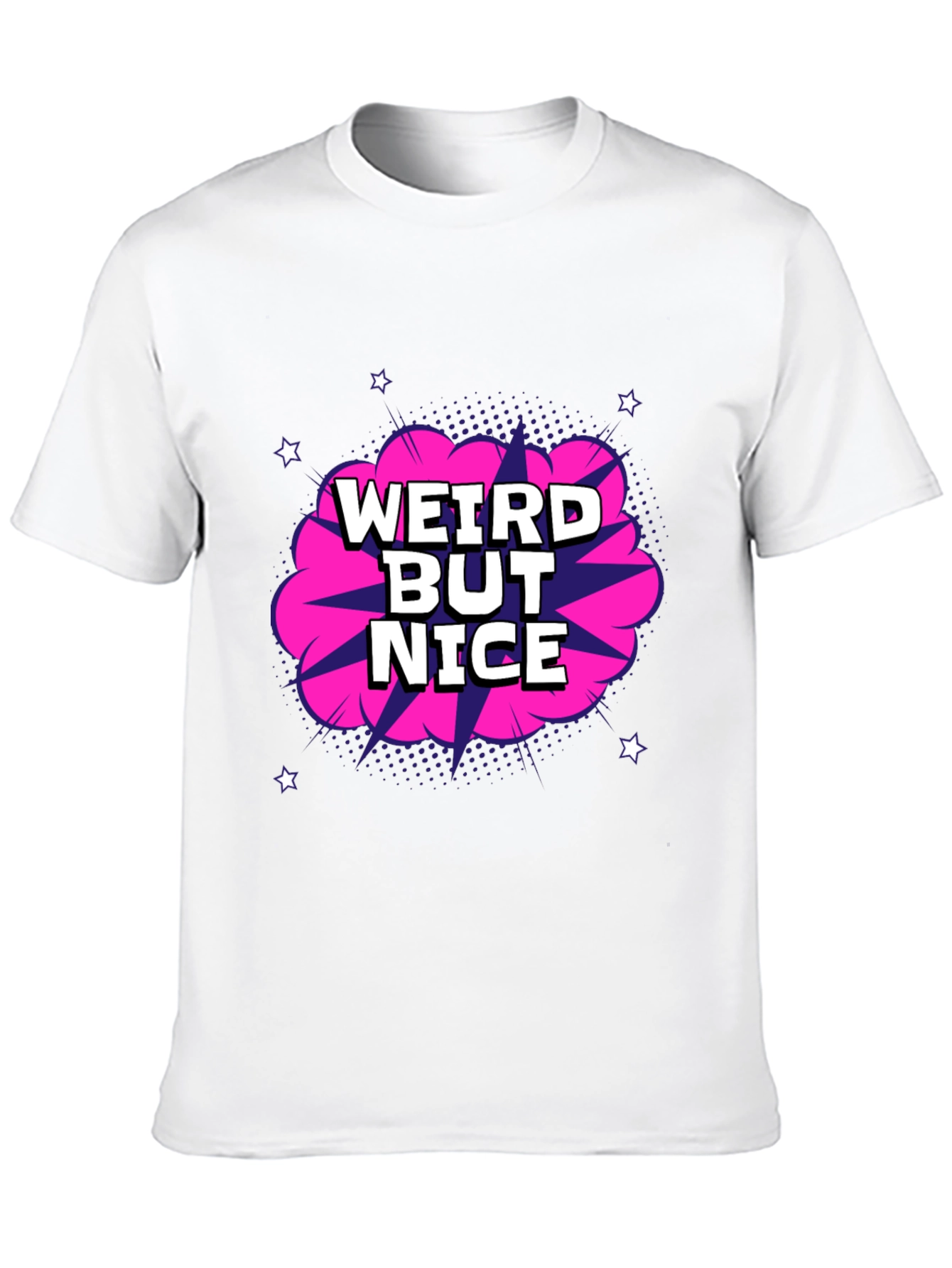 Weird But Nice Graphic T-Shirt - Black