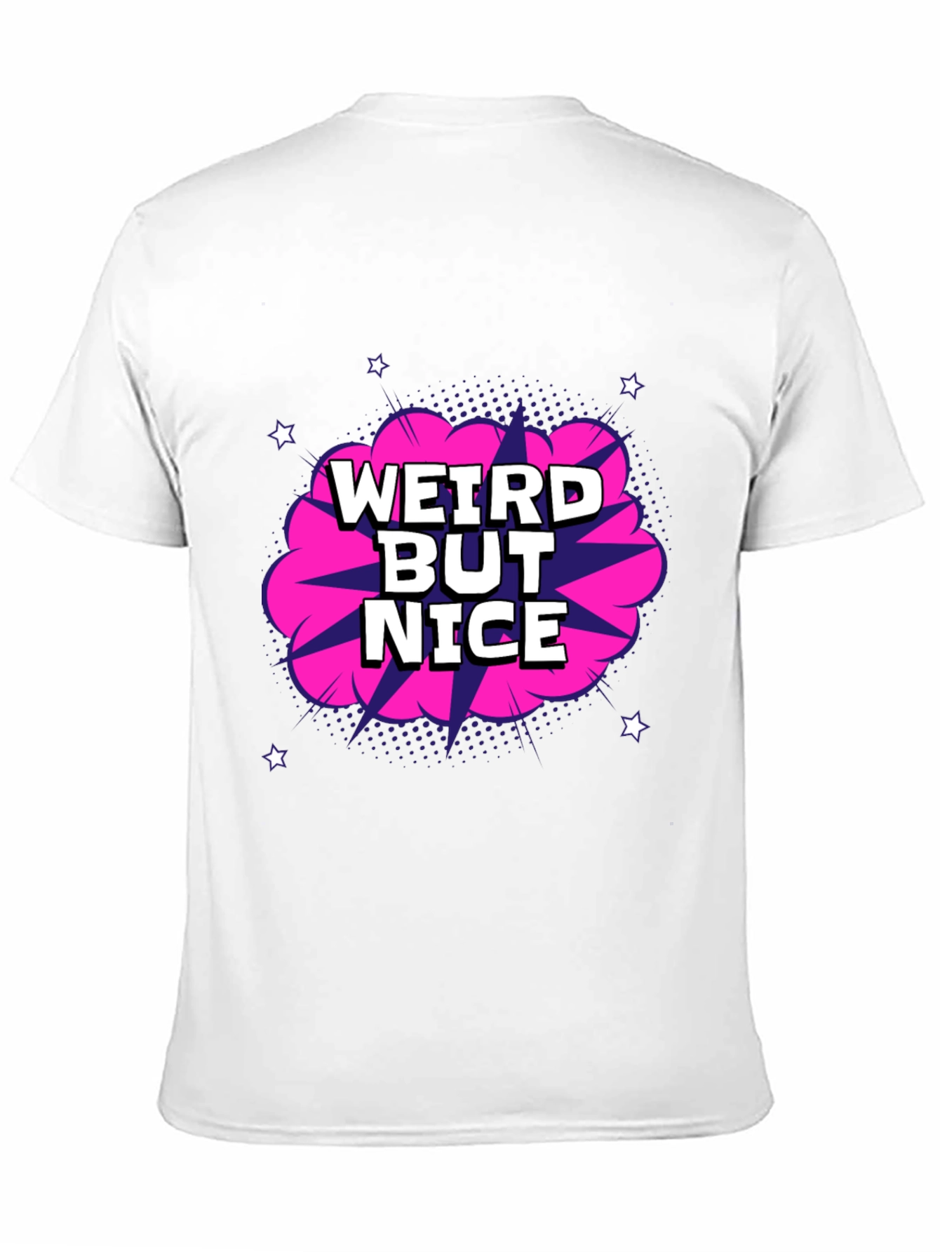 Weird But Nice Graphic T-Shirt - Black