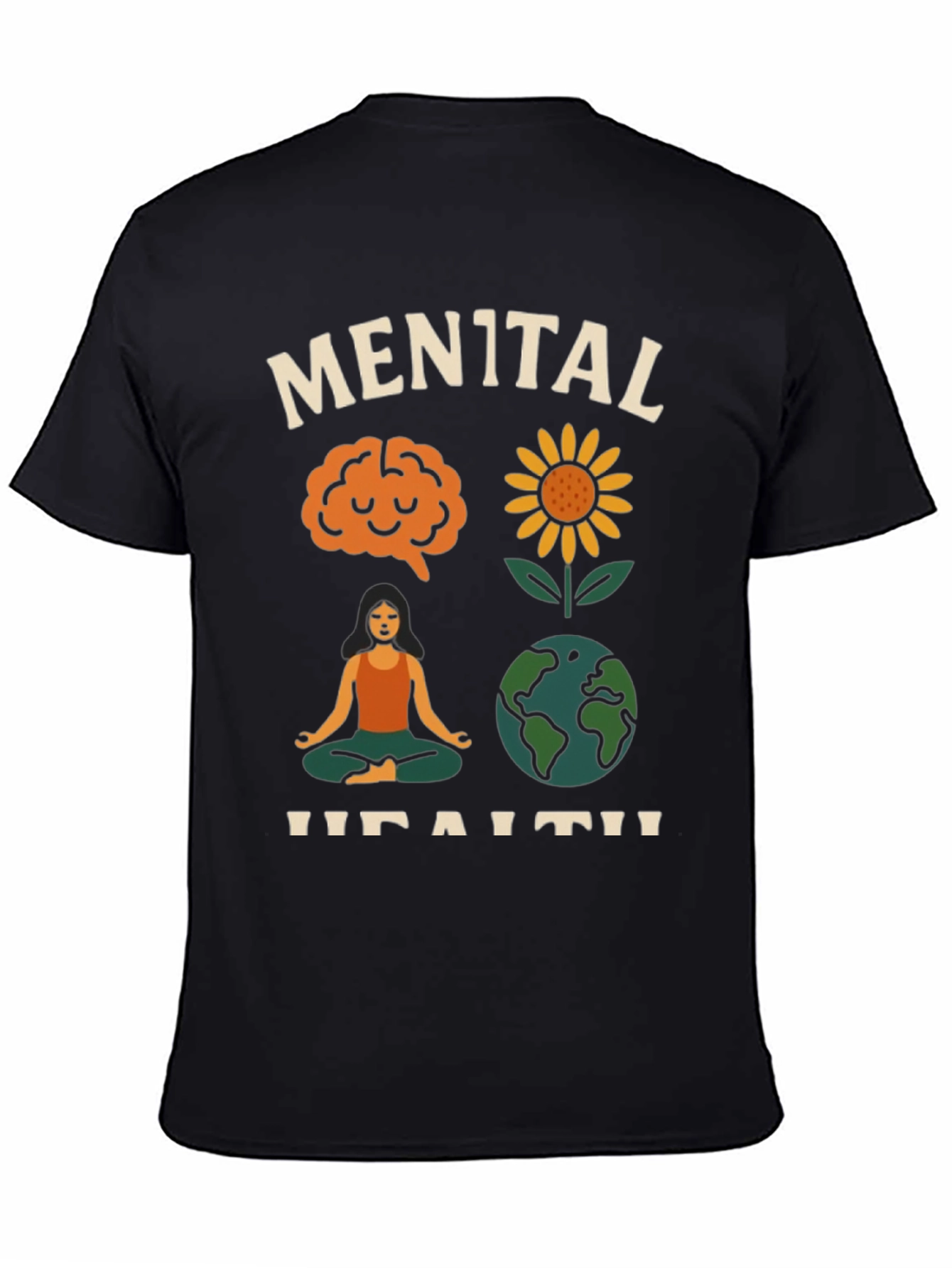 Mental Health Awareness Graphic T-Shirt