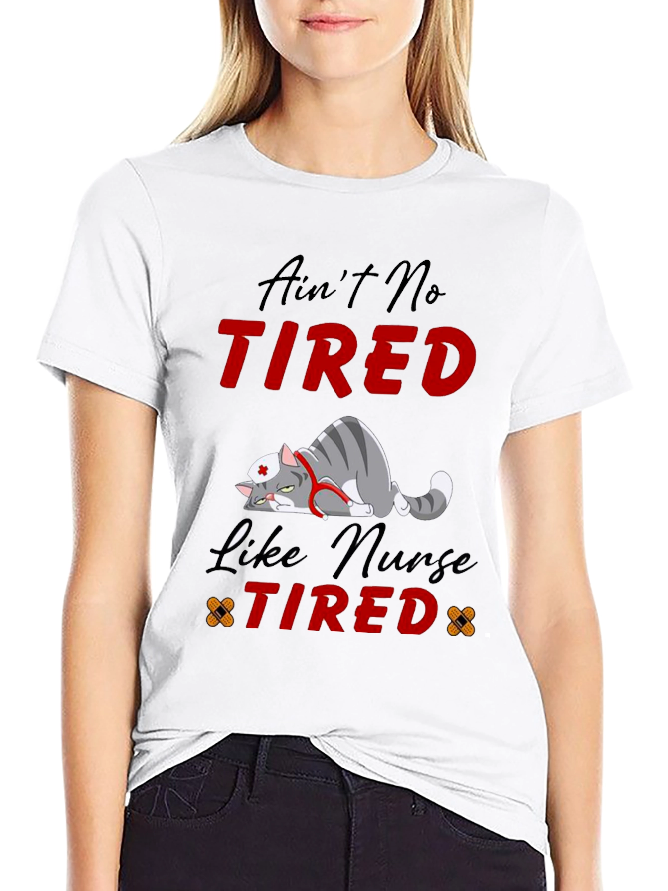 Aint No Tired Like Nurse Tired T-Shirt