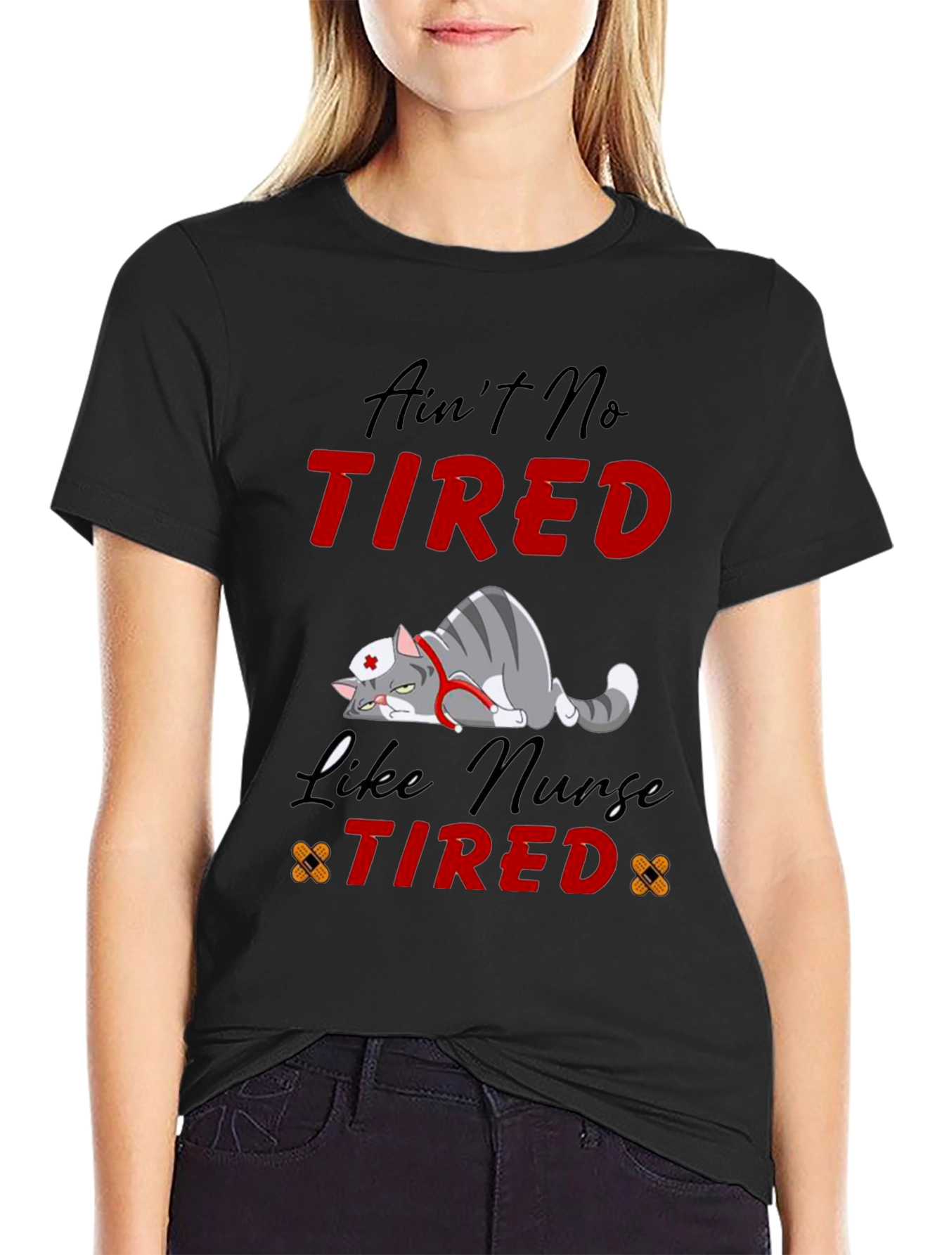 Aint No Tired Like Nurse Tired T-Shirt