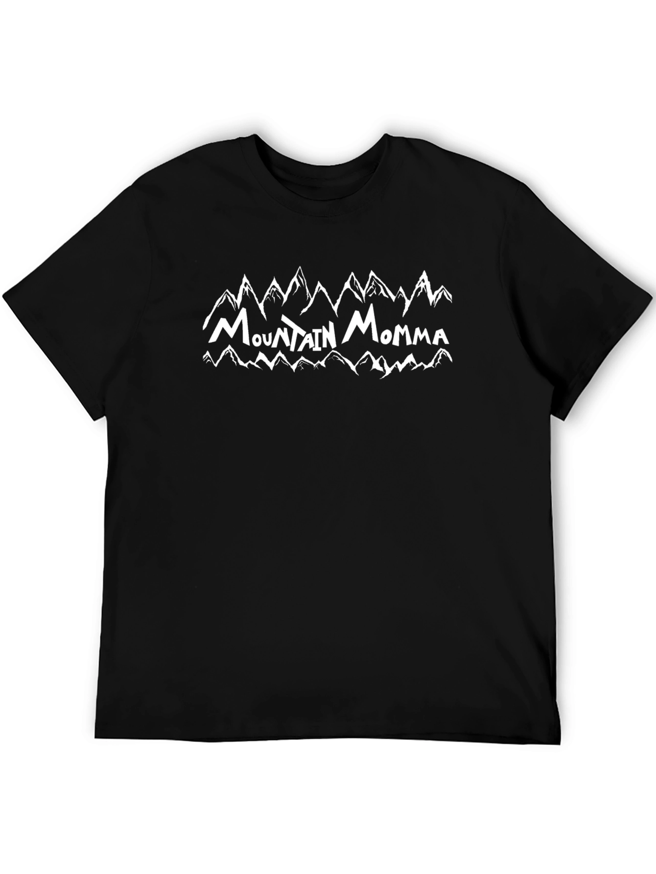 Mountain Momma Graphic Tee - Black