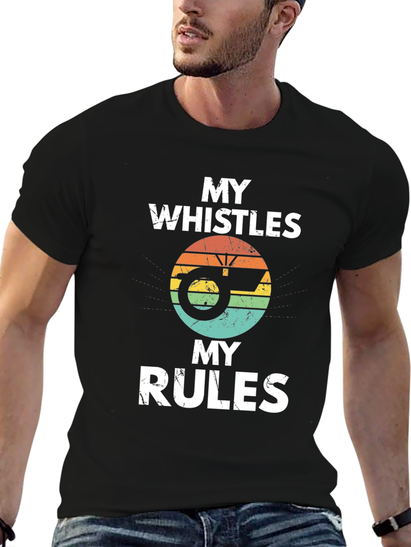 My Whistles My Rules Graphic Tee