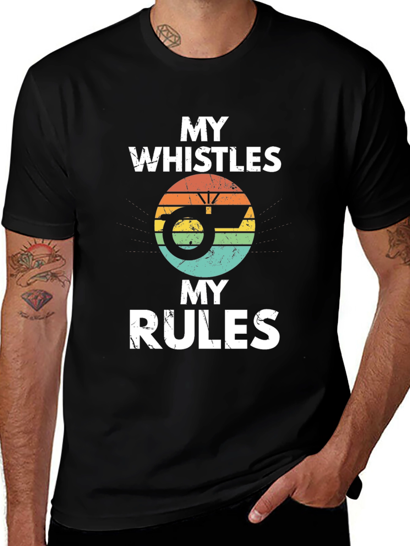 My Whistles My Rules Graphic Tee