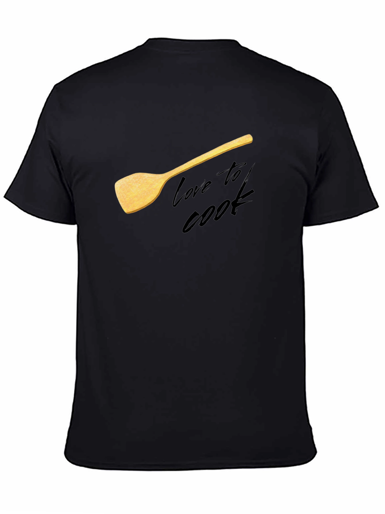 Love to Cook Black T-Shirt