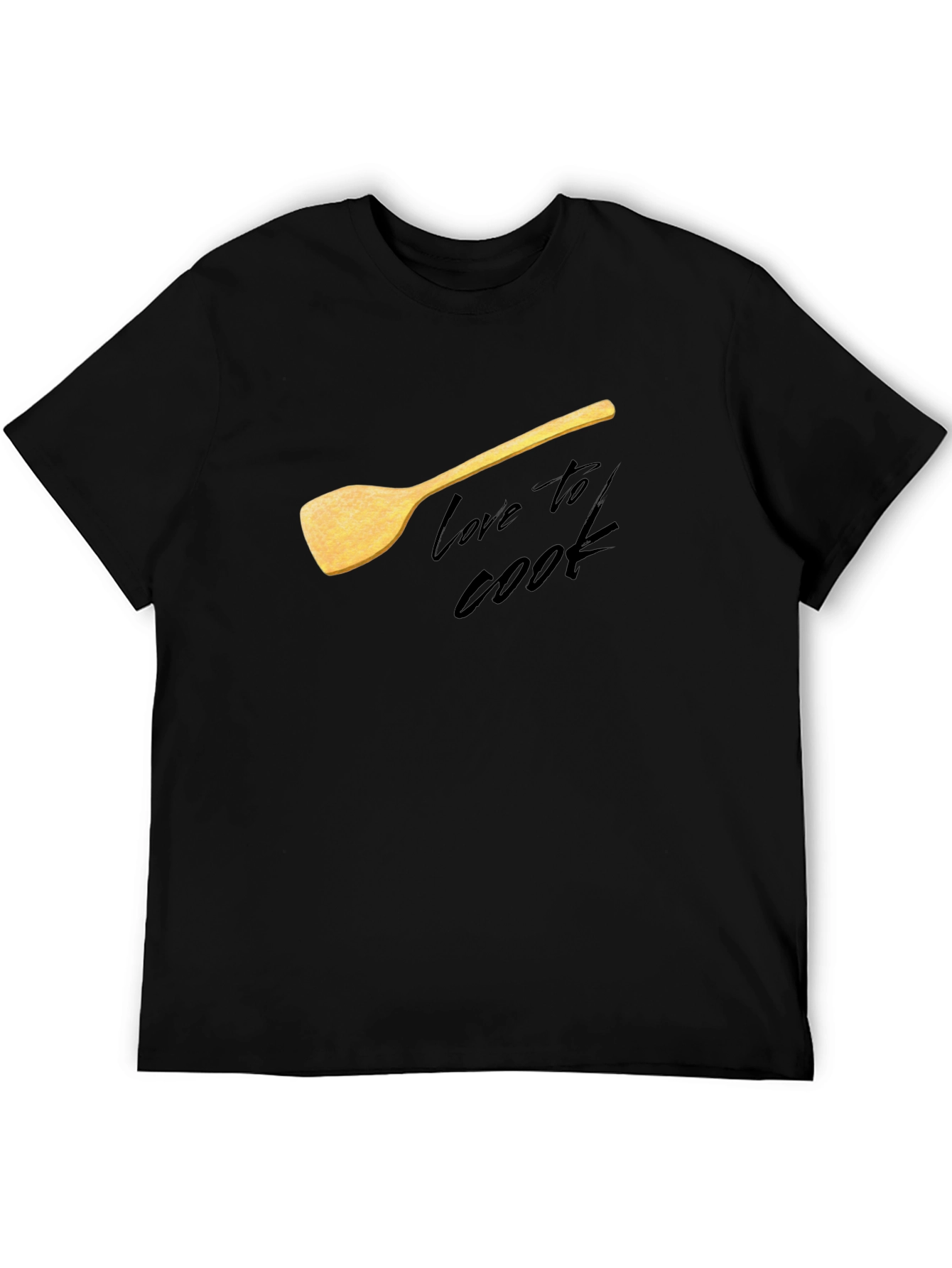 Love to Cook Black T-Shirt