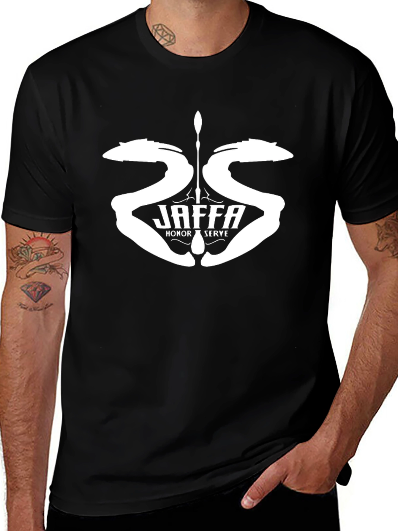 Jaffa Honor Serve Graphic T-Shirt