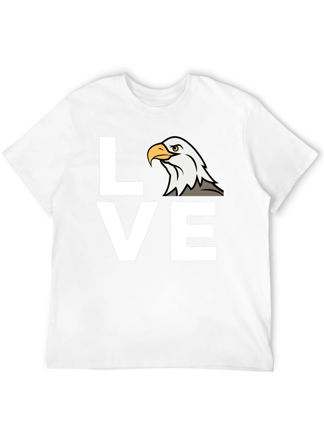 Eagle Love Graphic T-Shirt - Patriotic Tee