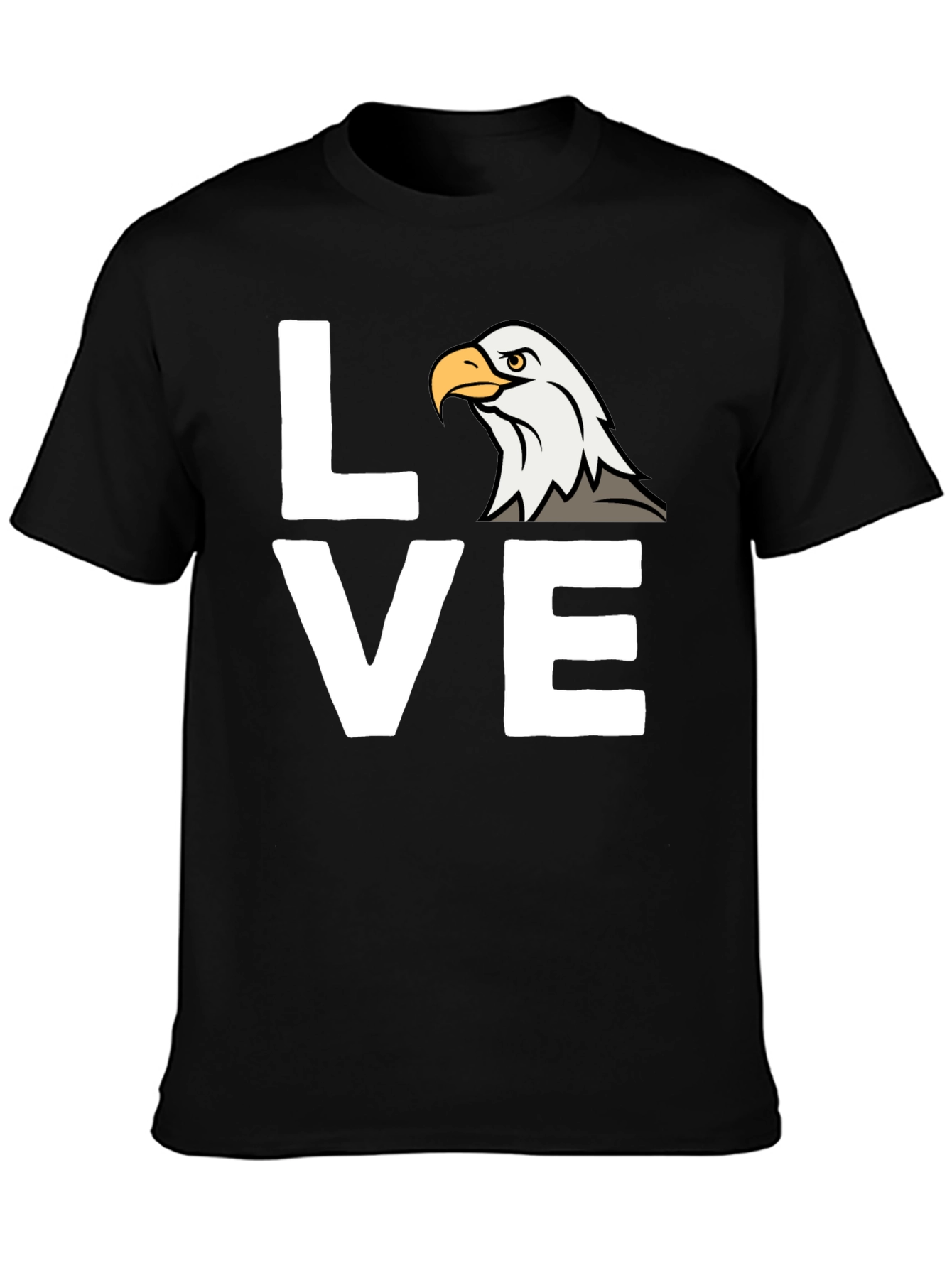Eagle Love Graphic T-Shirt - Patriotic Tee
