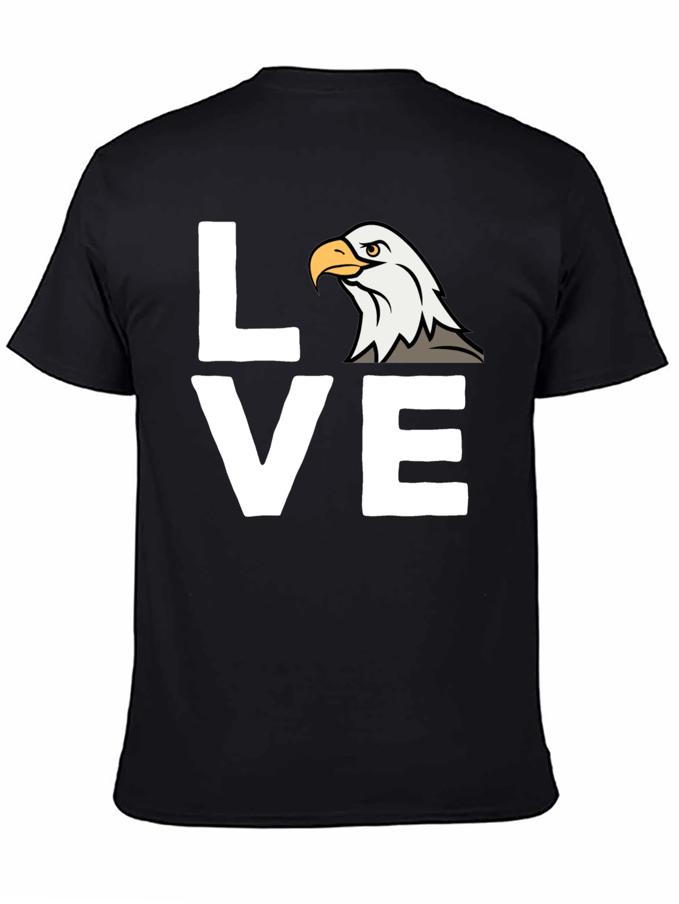 Eagle Love Graphic T-Shirt - Patriotic Tee