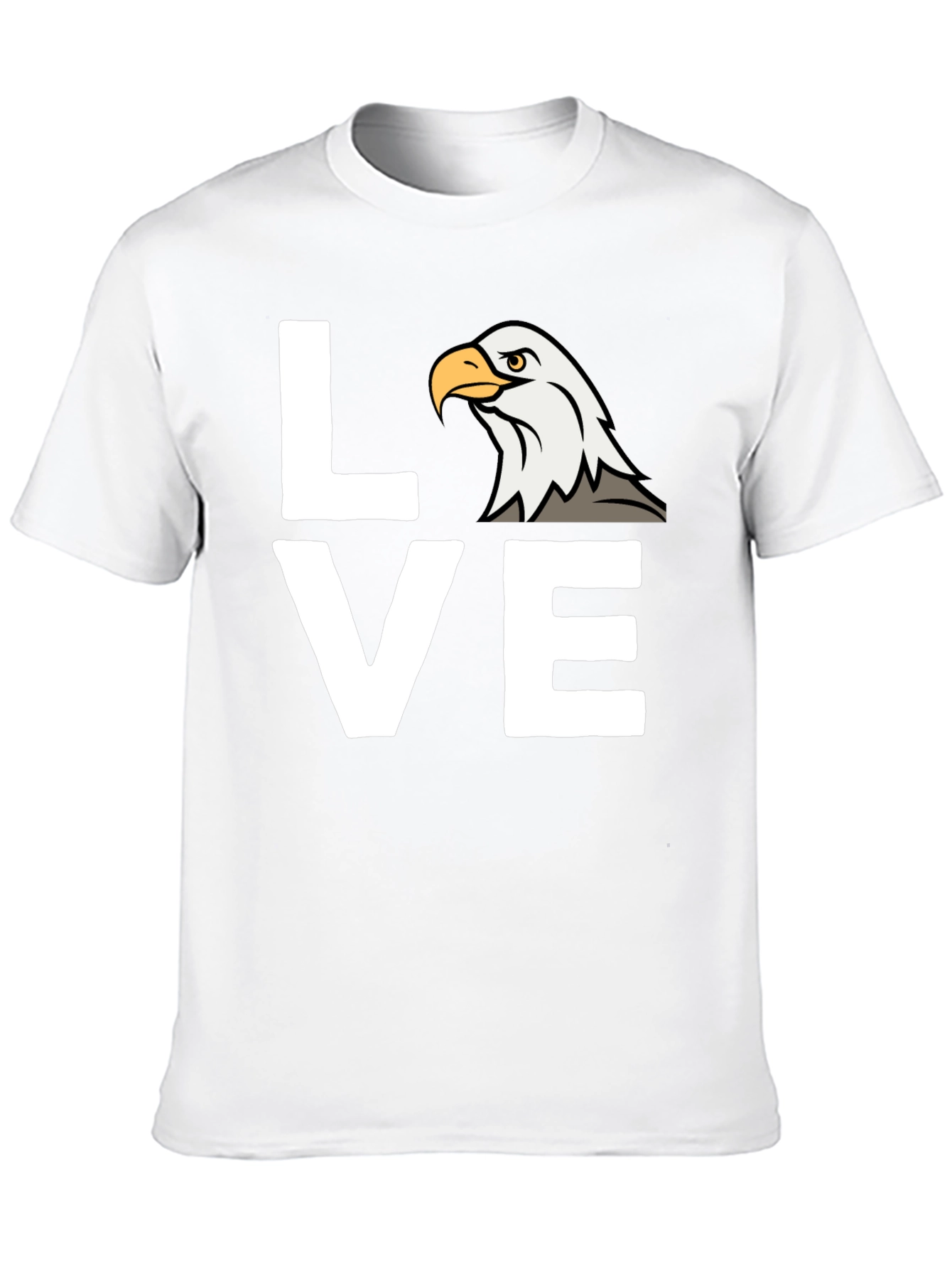 Eagle Love Graphic T-Shirt - Patriotic Tee