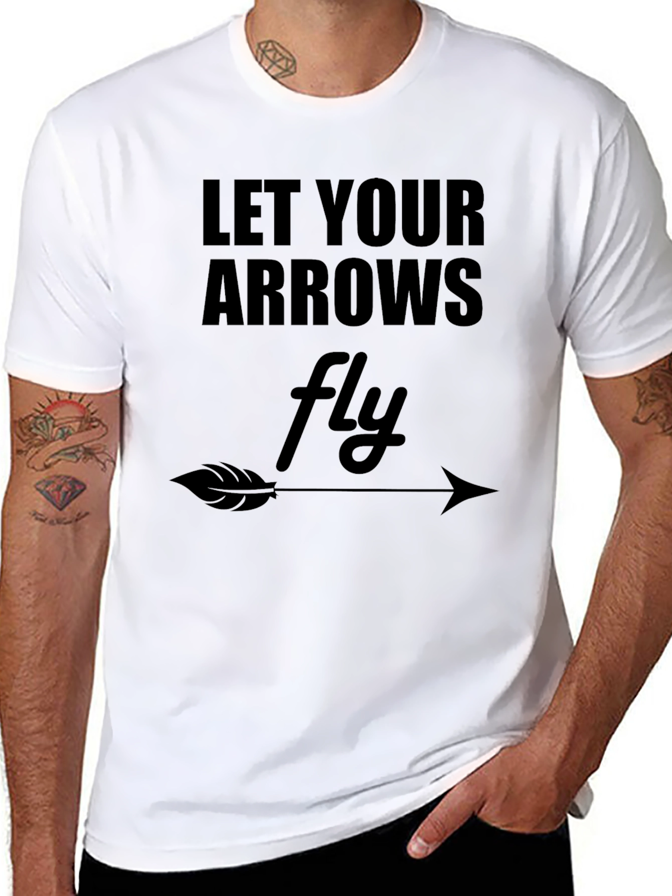 Let Your Arrows Fly Graphic T-Shirt