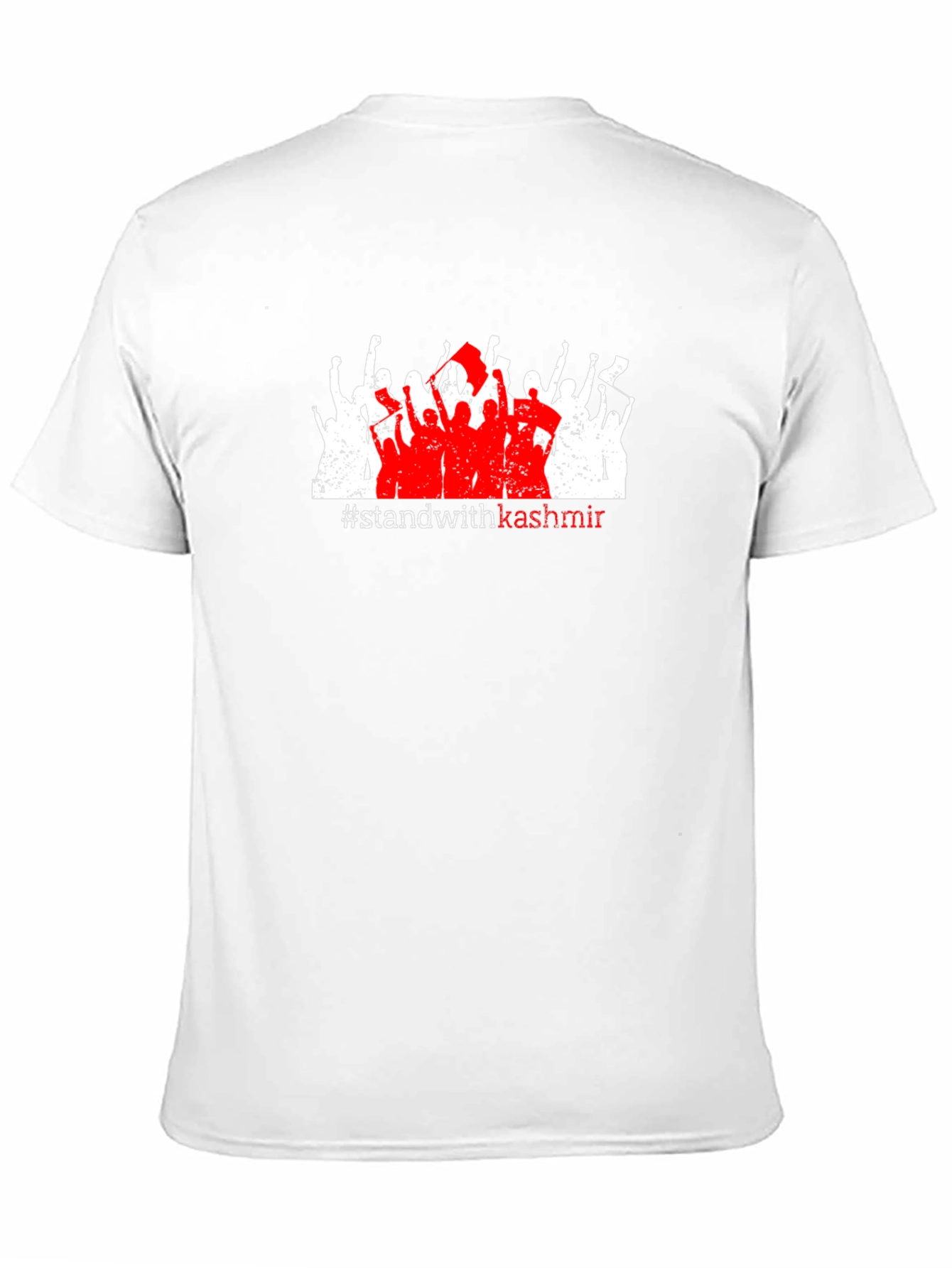 Stand with Kashmir Graphic Tee - Black