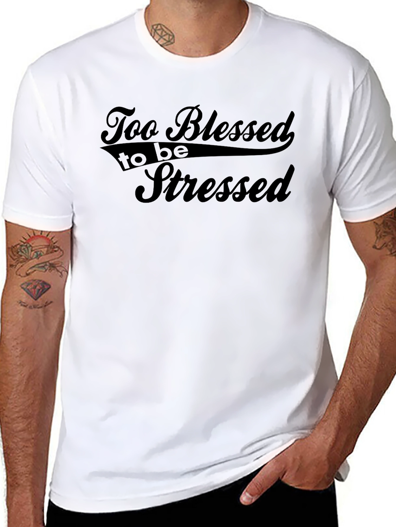 Too Blessed to be Stressed T-Shirt