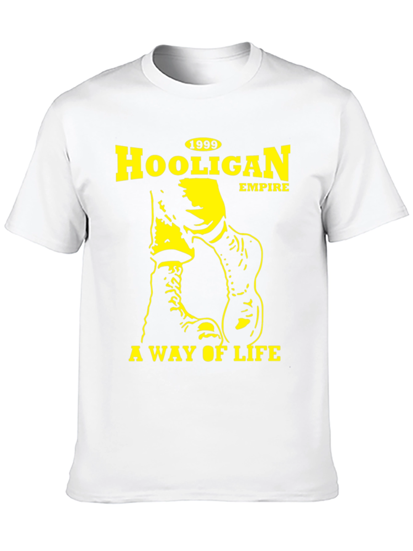 Hooligan Empire Black Graphic Tee