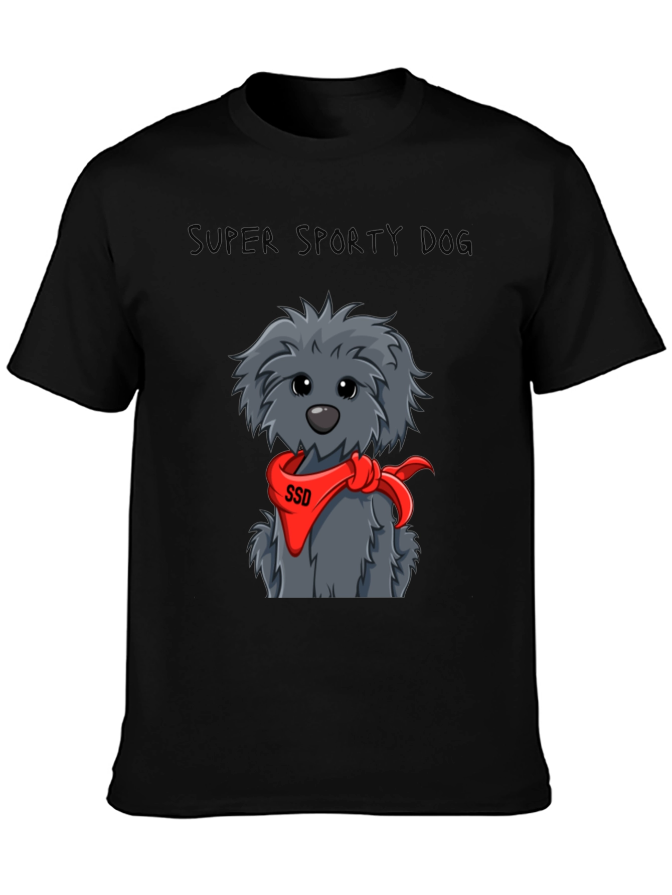 Super Sporty Dog Graphic Tee
