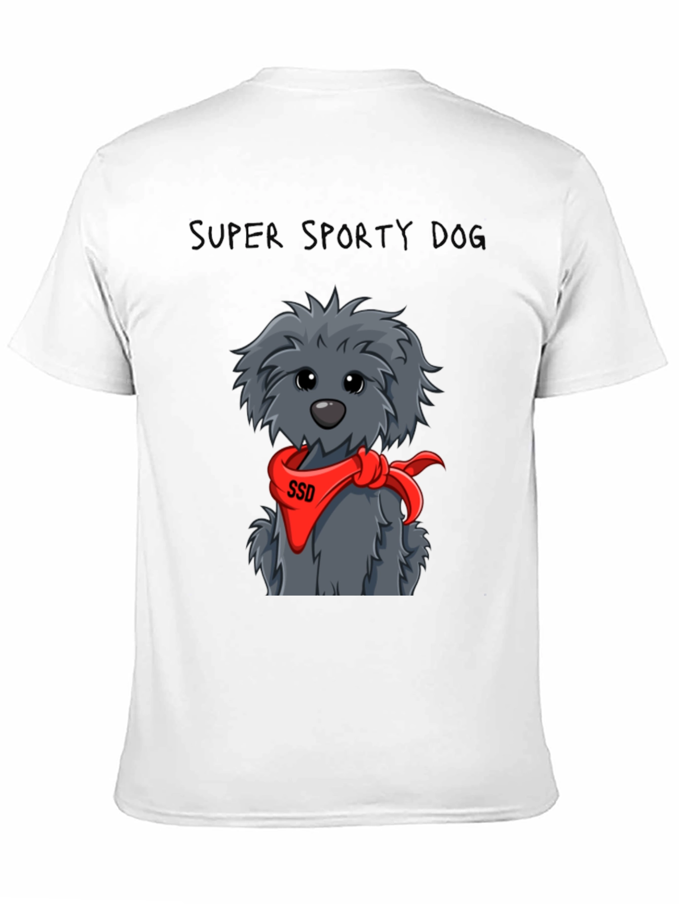 Super Sporty Dog Graphic Tee