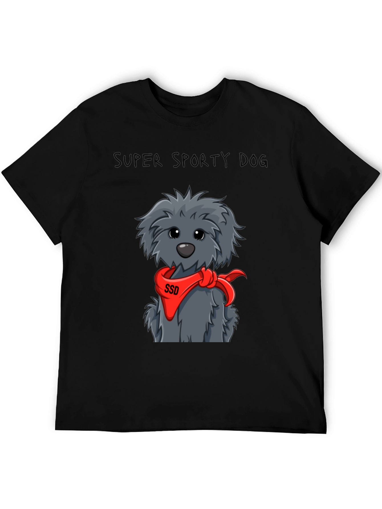 Super Sporty Dog Graphic Tee
