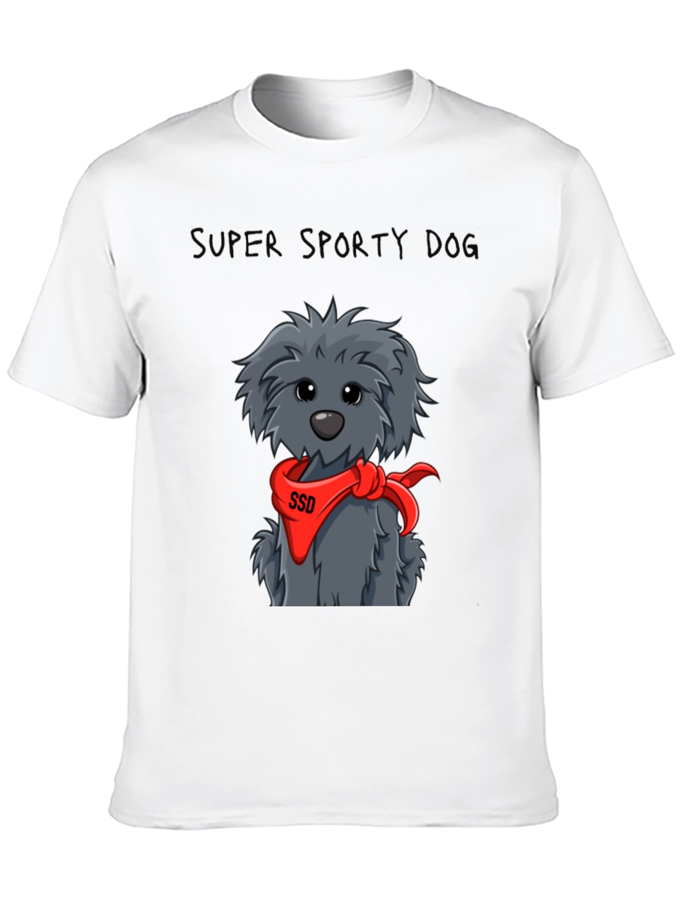 Super Sporty Dog Graphic Tee