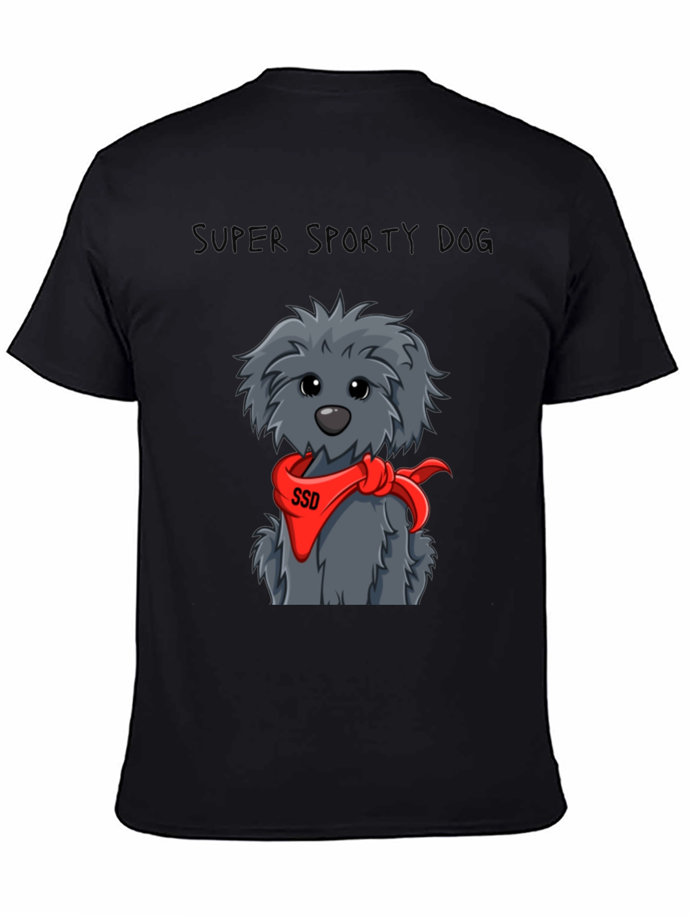 Super Sporty Dog Graphic Tee