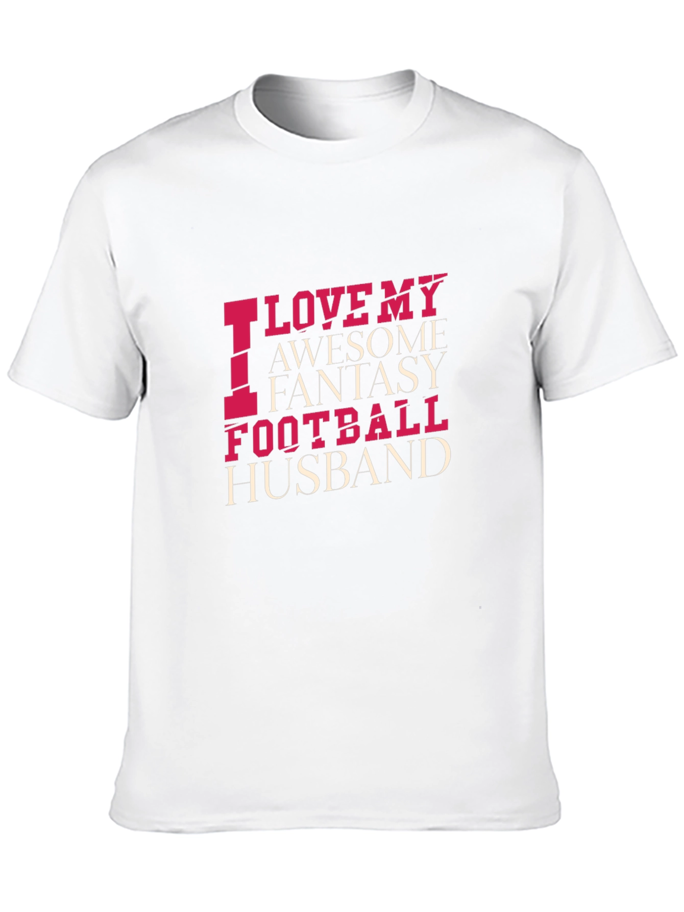 Funny Football Husband T-Shirt