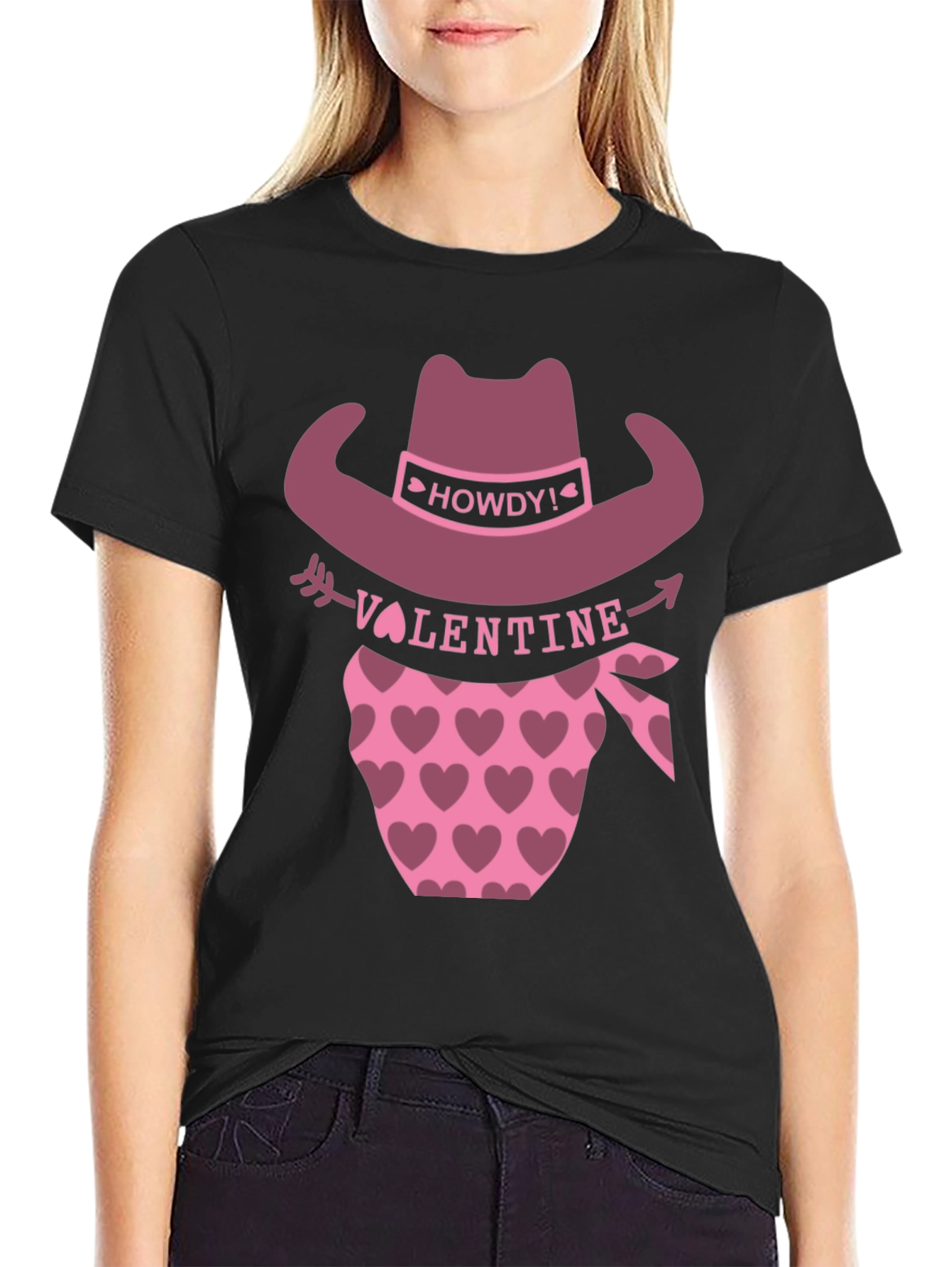 Valentines Cowboy Graphic Tee