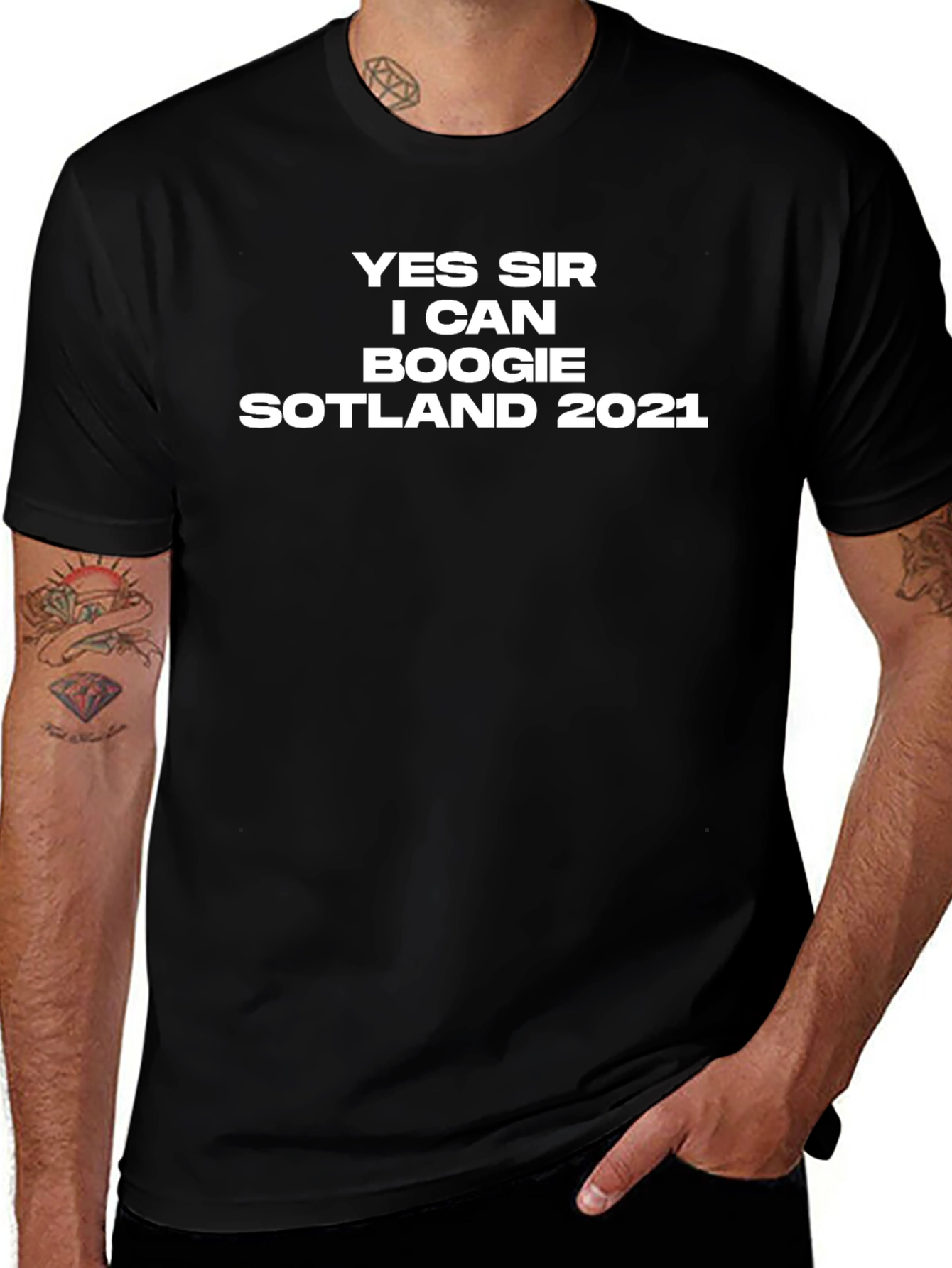 Yes Sir I Can Boogie Scotland 2021 T-Shirt