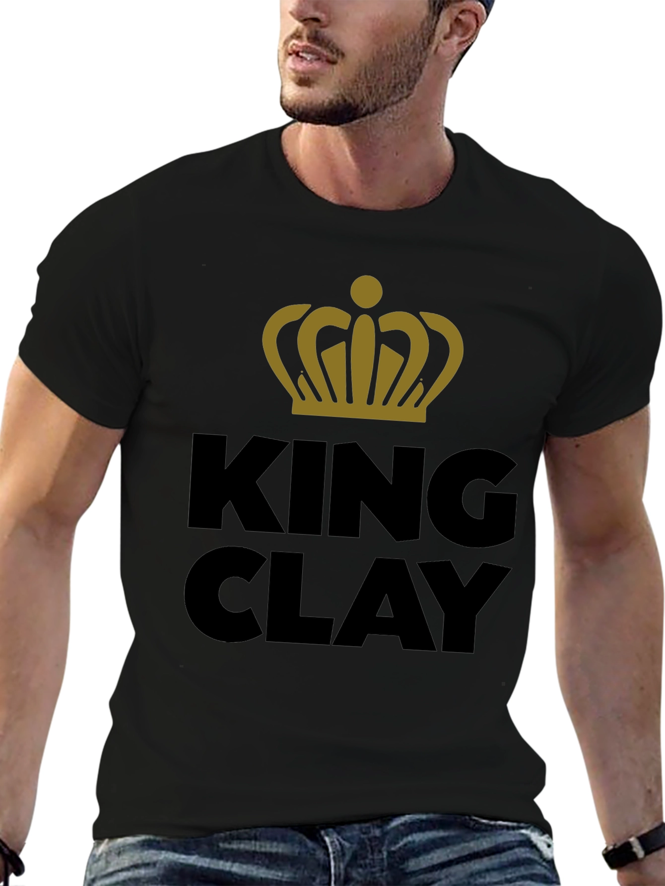 King Clay Graphic T-Shirt - Black