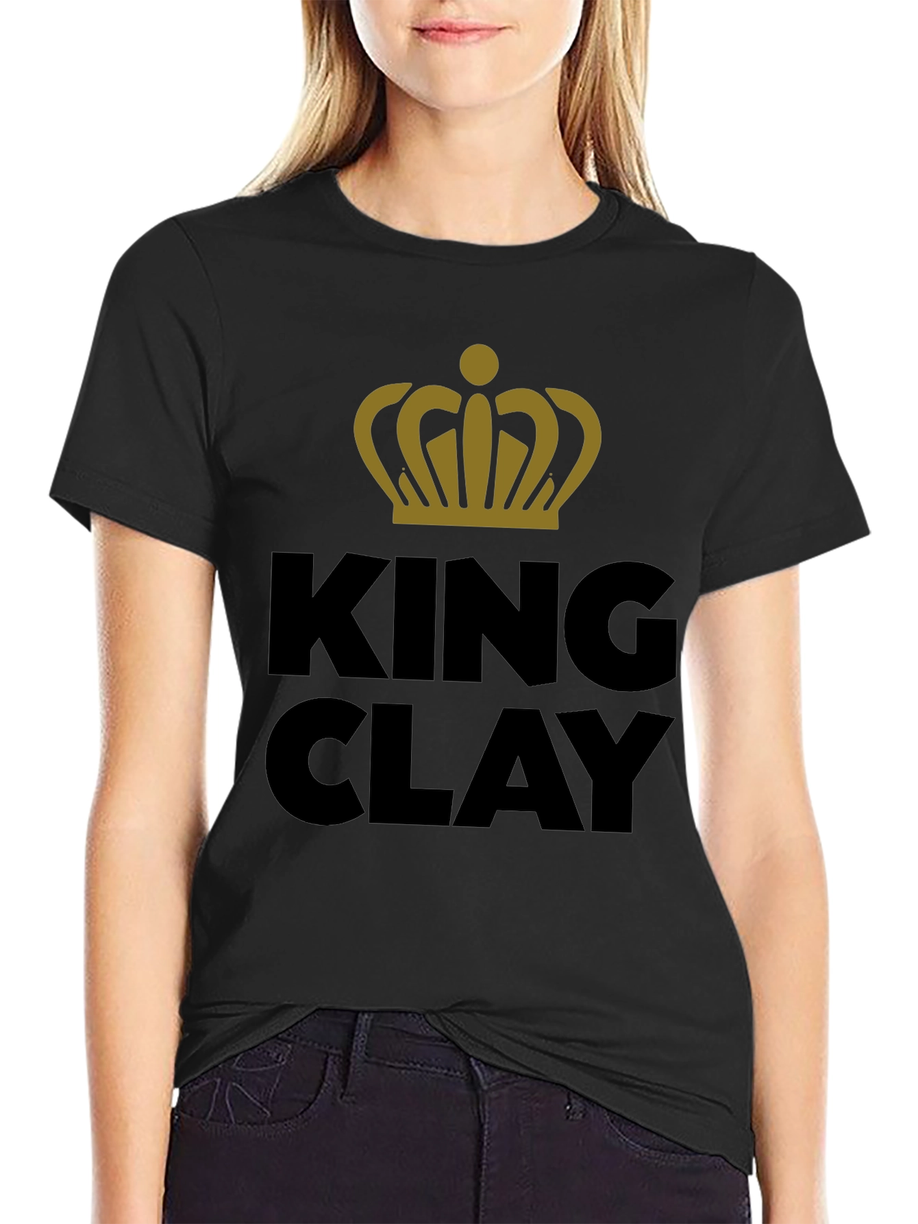 King Clay Graphic T-Shirt - Black
