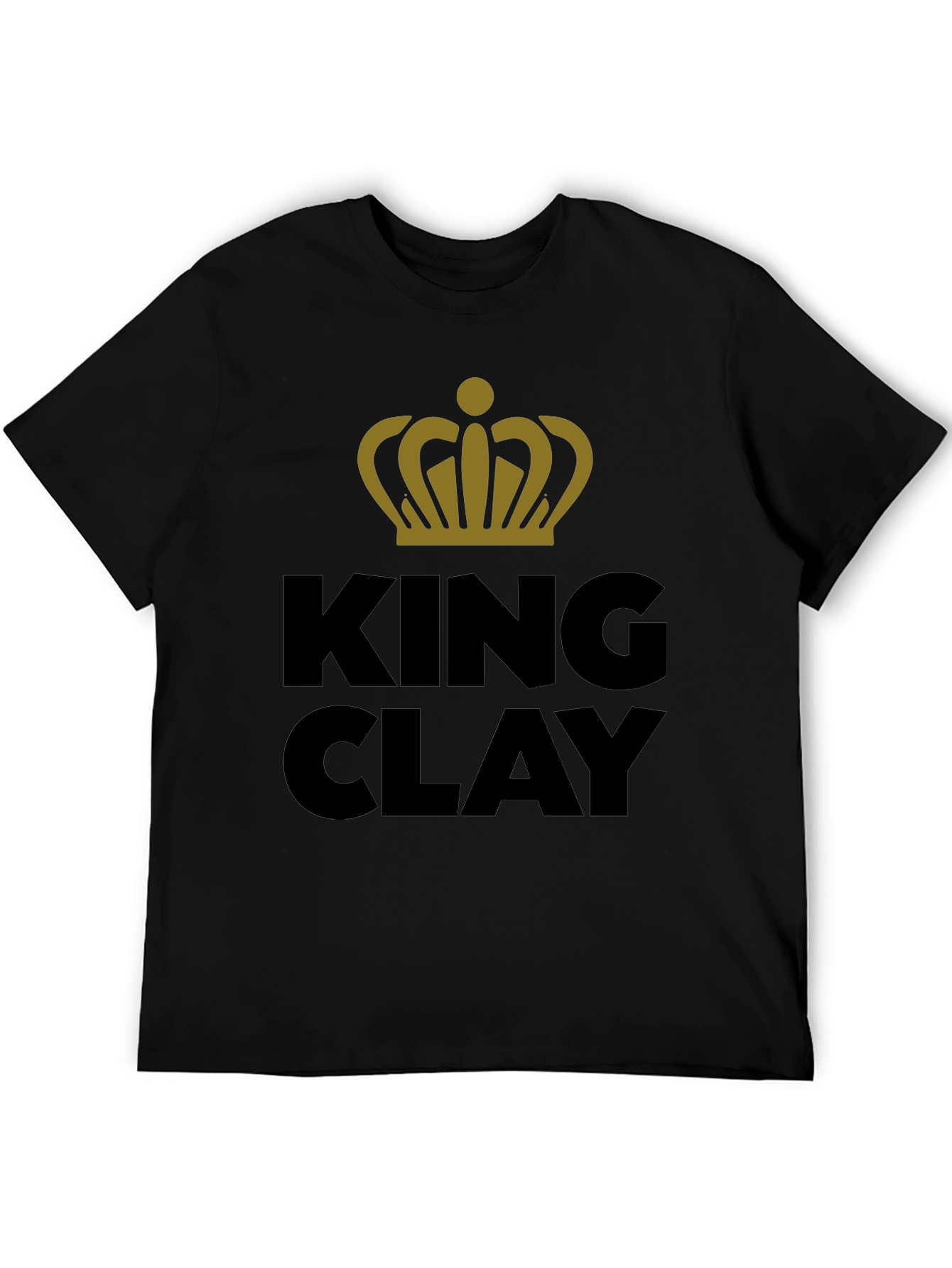 King Clay Graphic T-Shirt - Black