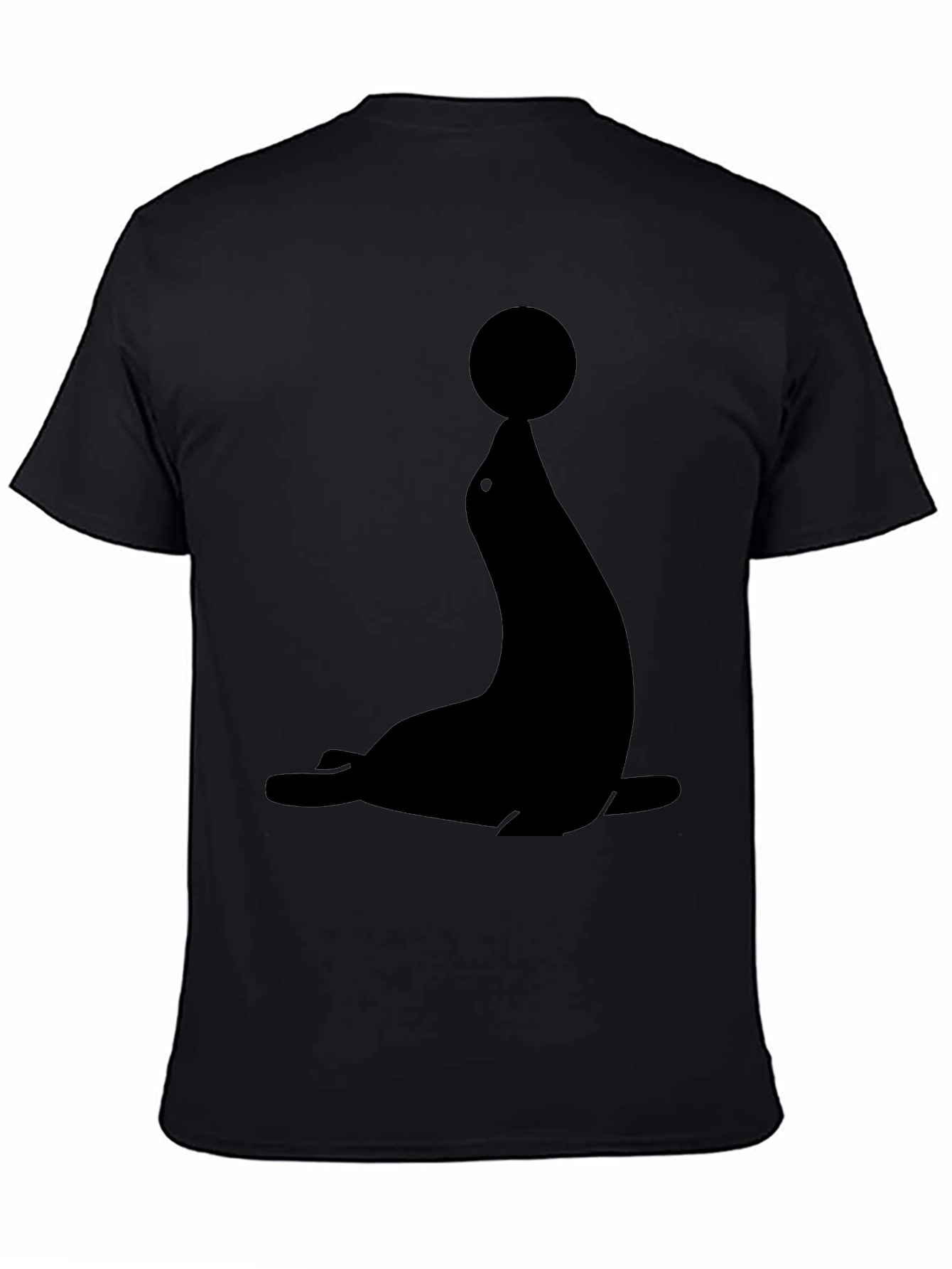 Seal Balancing Ball Graphic T-Shirt