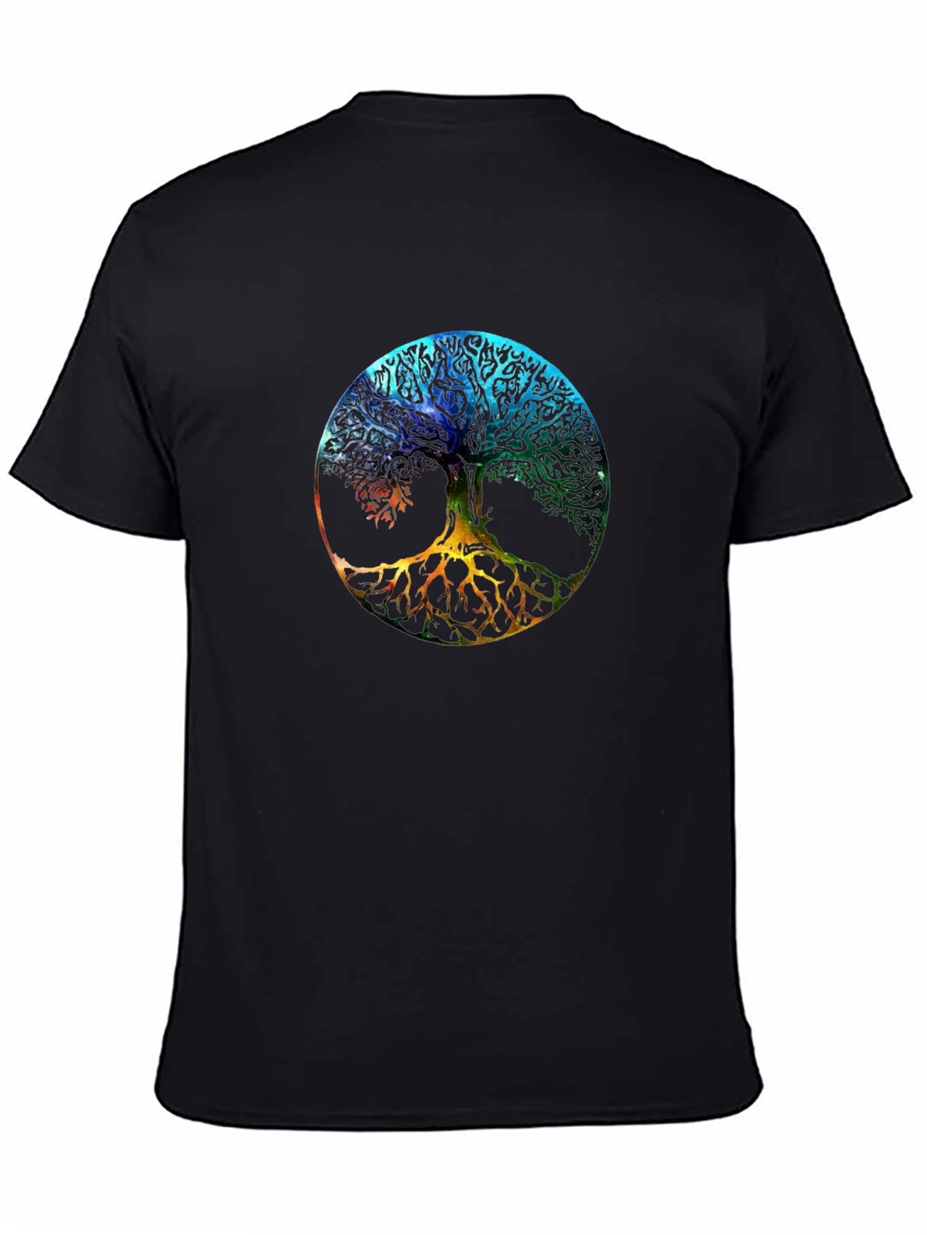 Tree of Life Graphic T-Shirt - Mens Black Tee