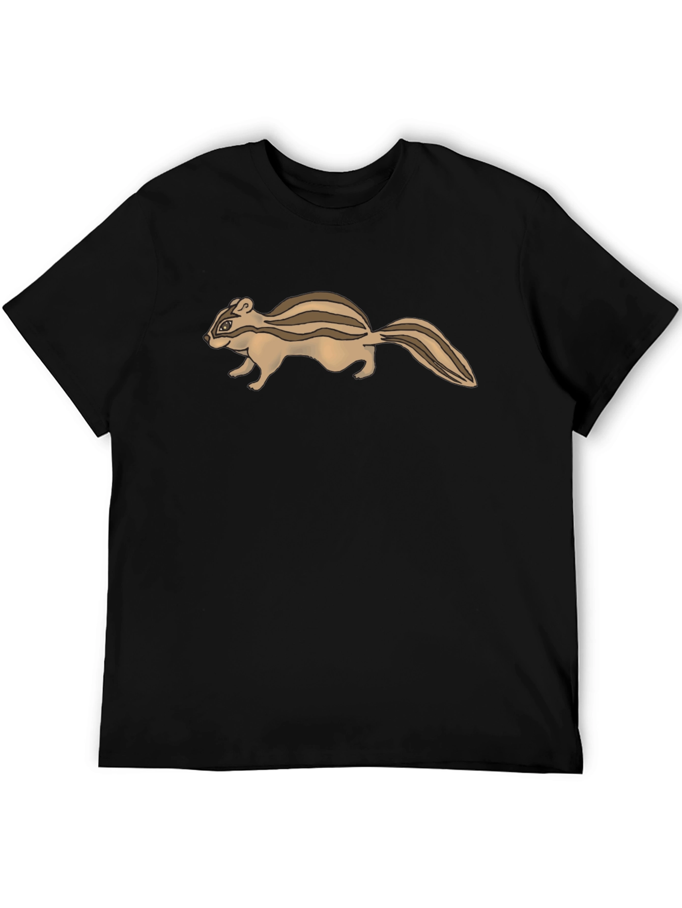 Chipmunk Graphic Tee - Casual Comfort