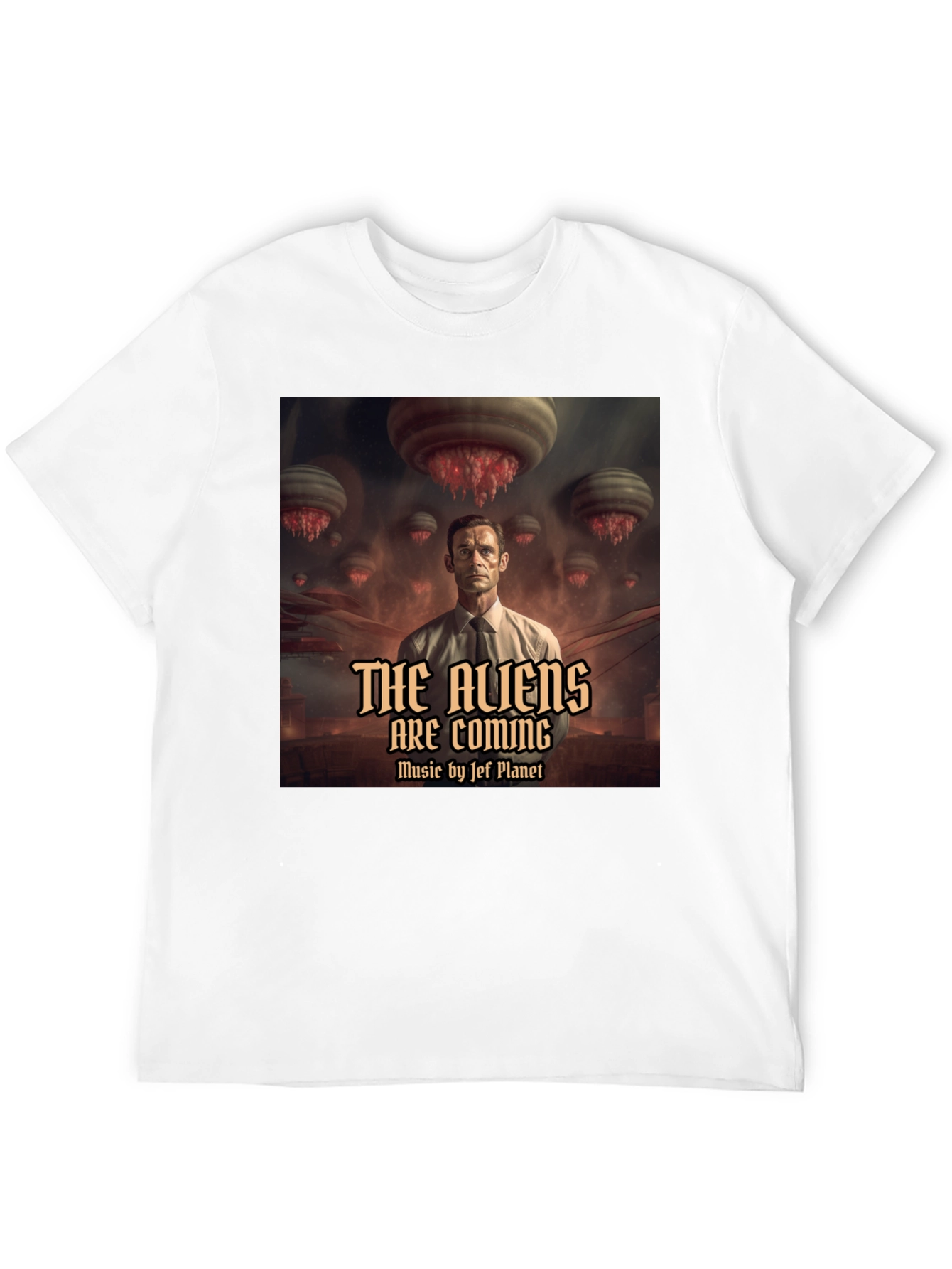 The Aliens Are Coming Graphic T-Shirt