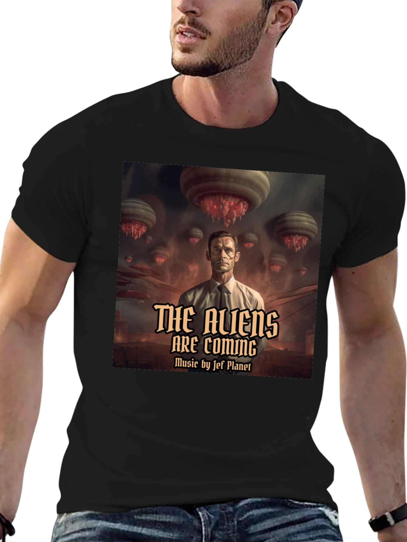 The Aliens Are Coming Graphic T-Shirt