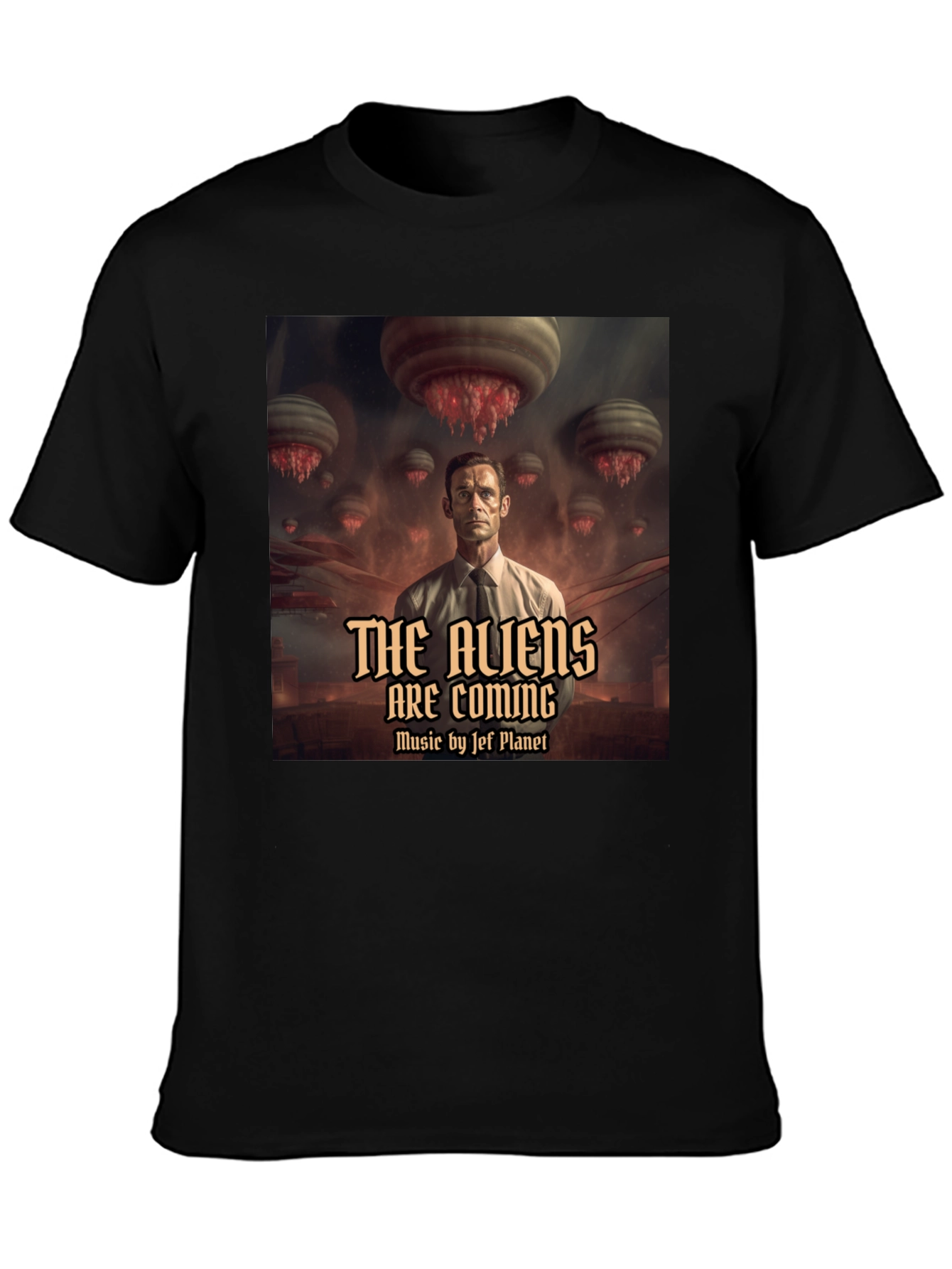 The Aliens Are Coming Graphic T-Shirt