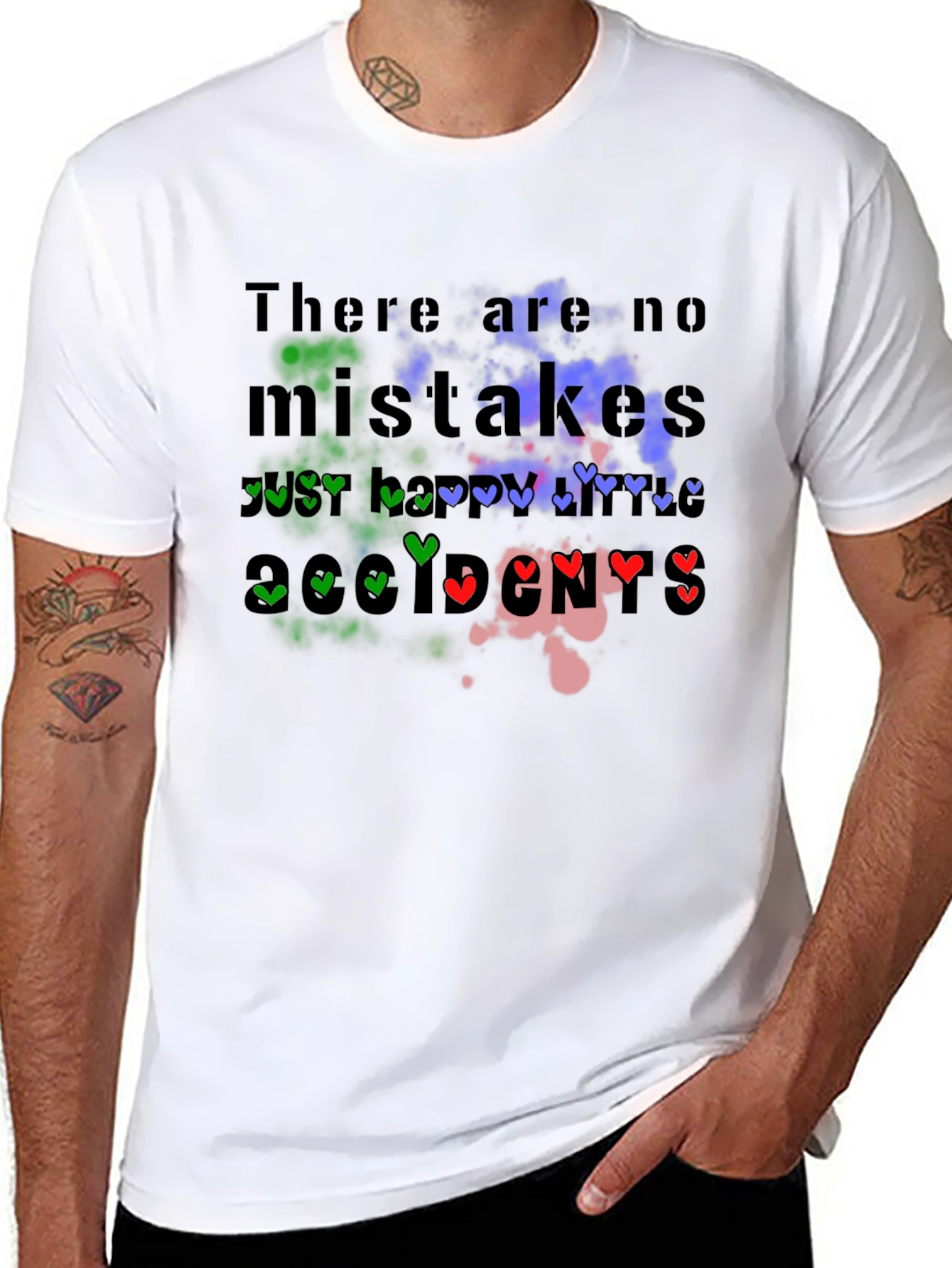 No Mistakes T-Shirt - Happy Accidents