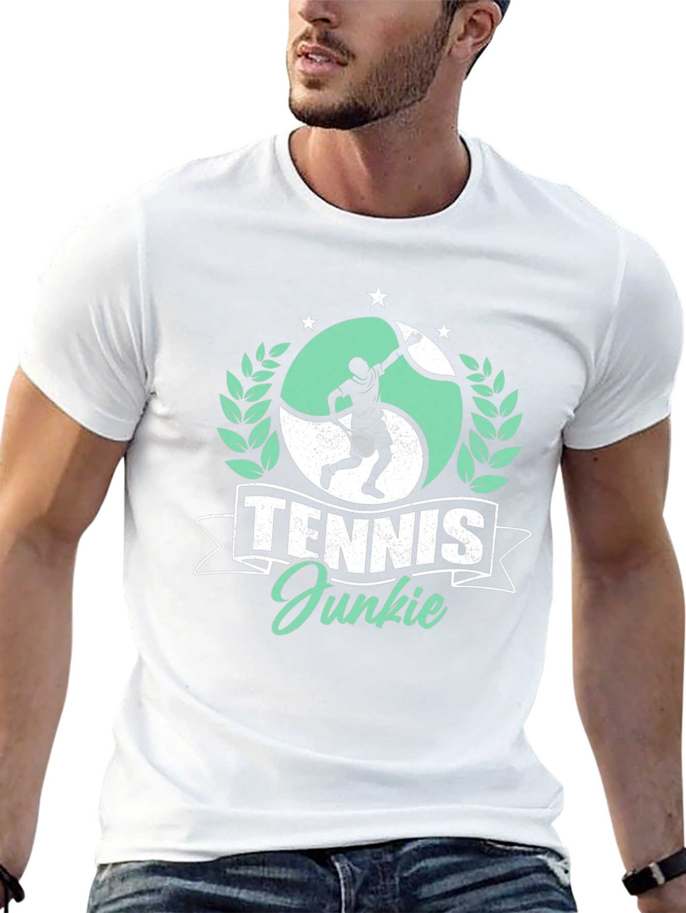 Tennis Junkie Graphic Tee