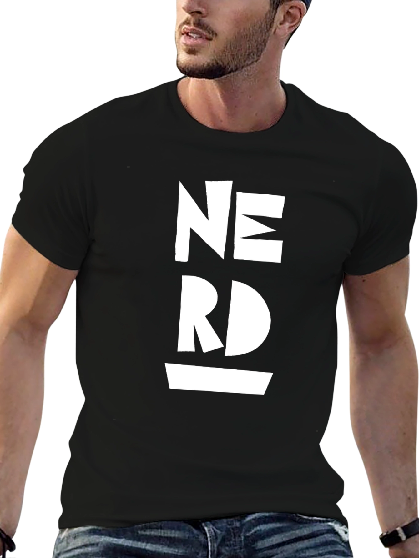 Nerdy Graphic Tee - Geek Chic T-Shirt
