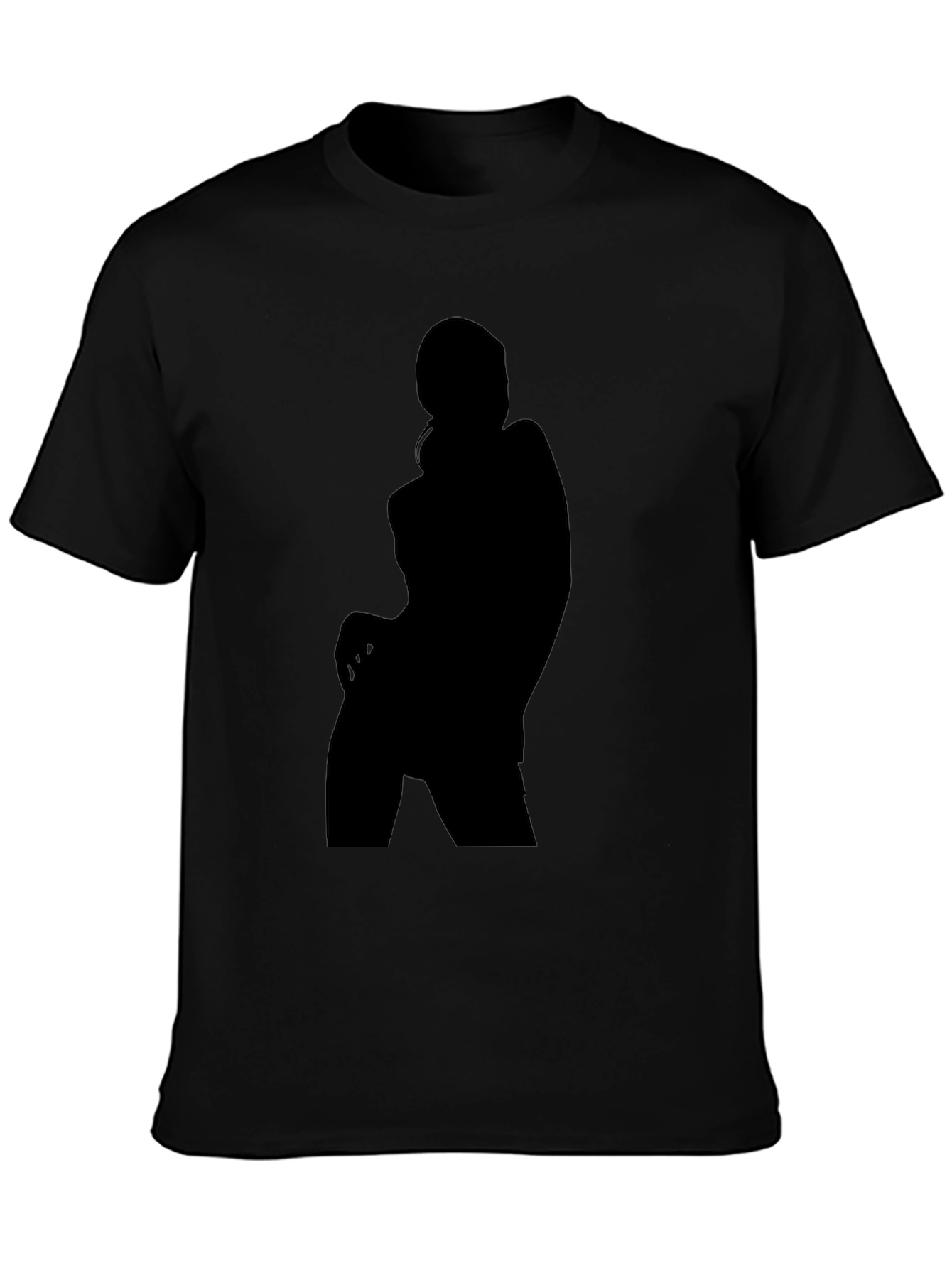 Silhouette Graphic Black T-Shirt