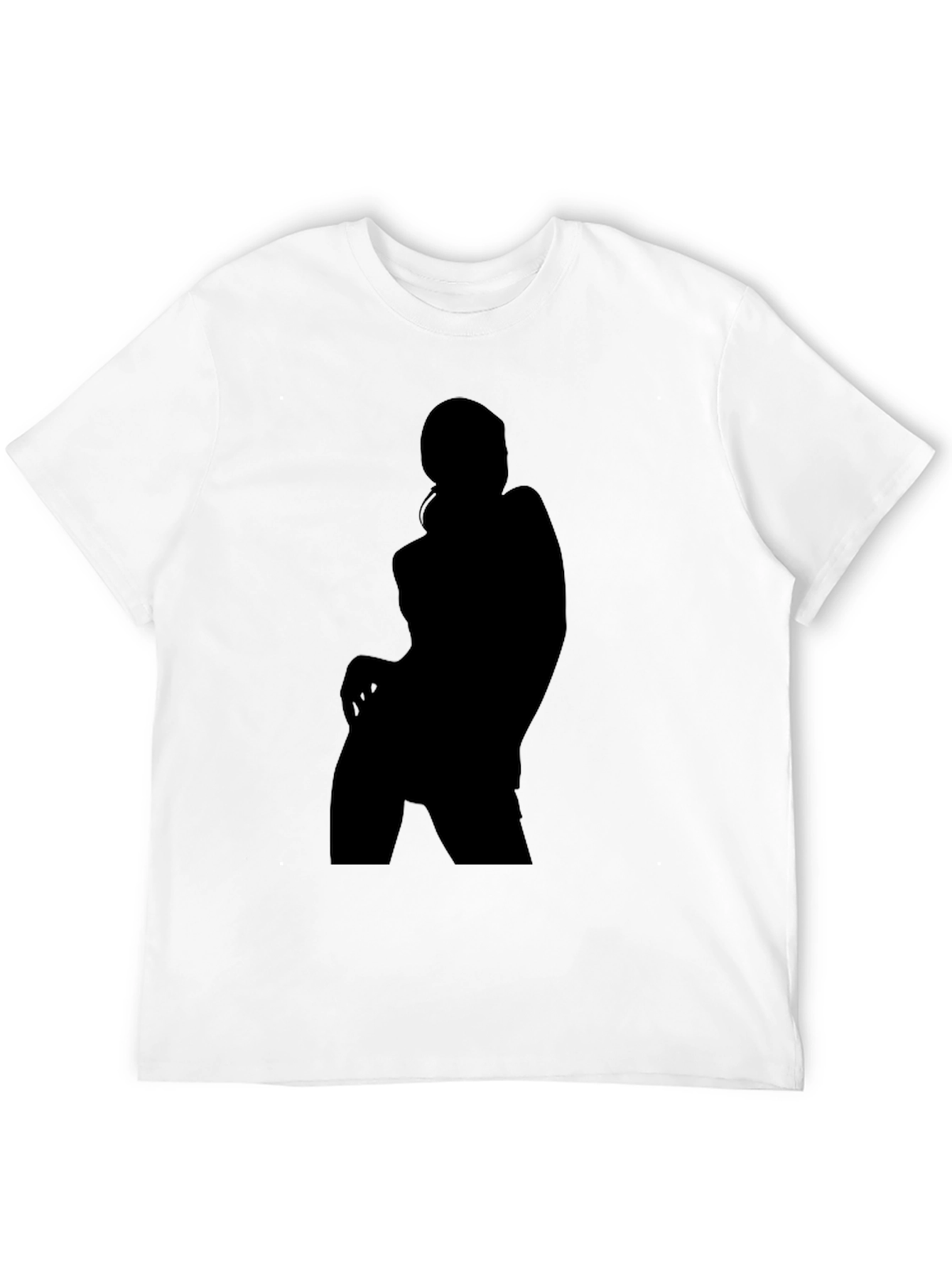 Silhouette Graphic Black T-Shirt