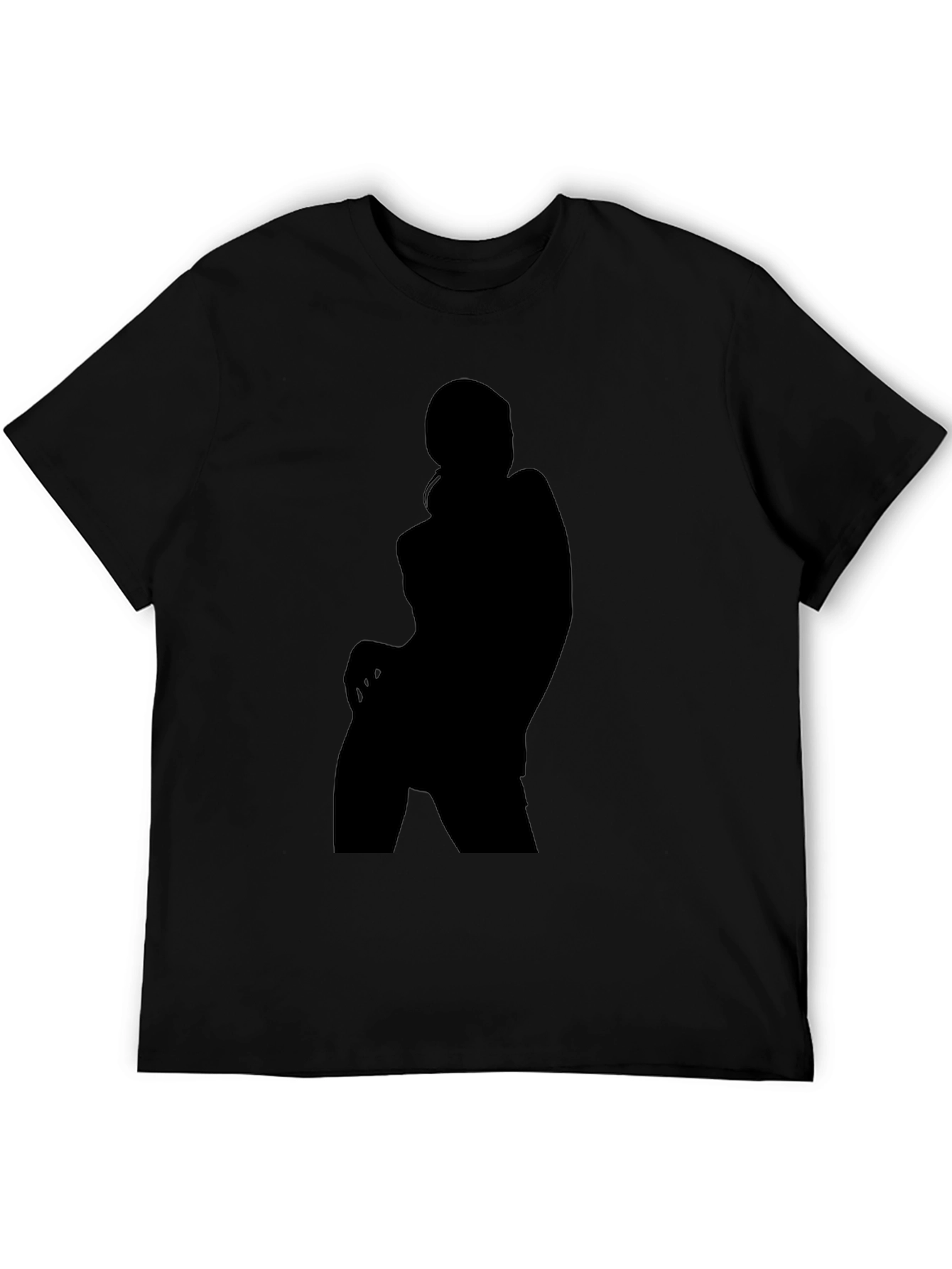Silhouette Graphic Black T-Shirt