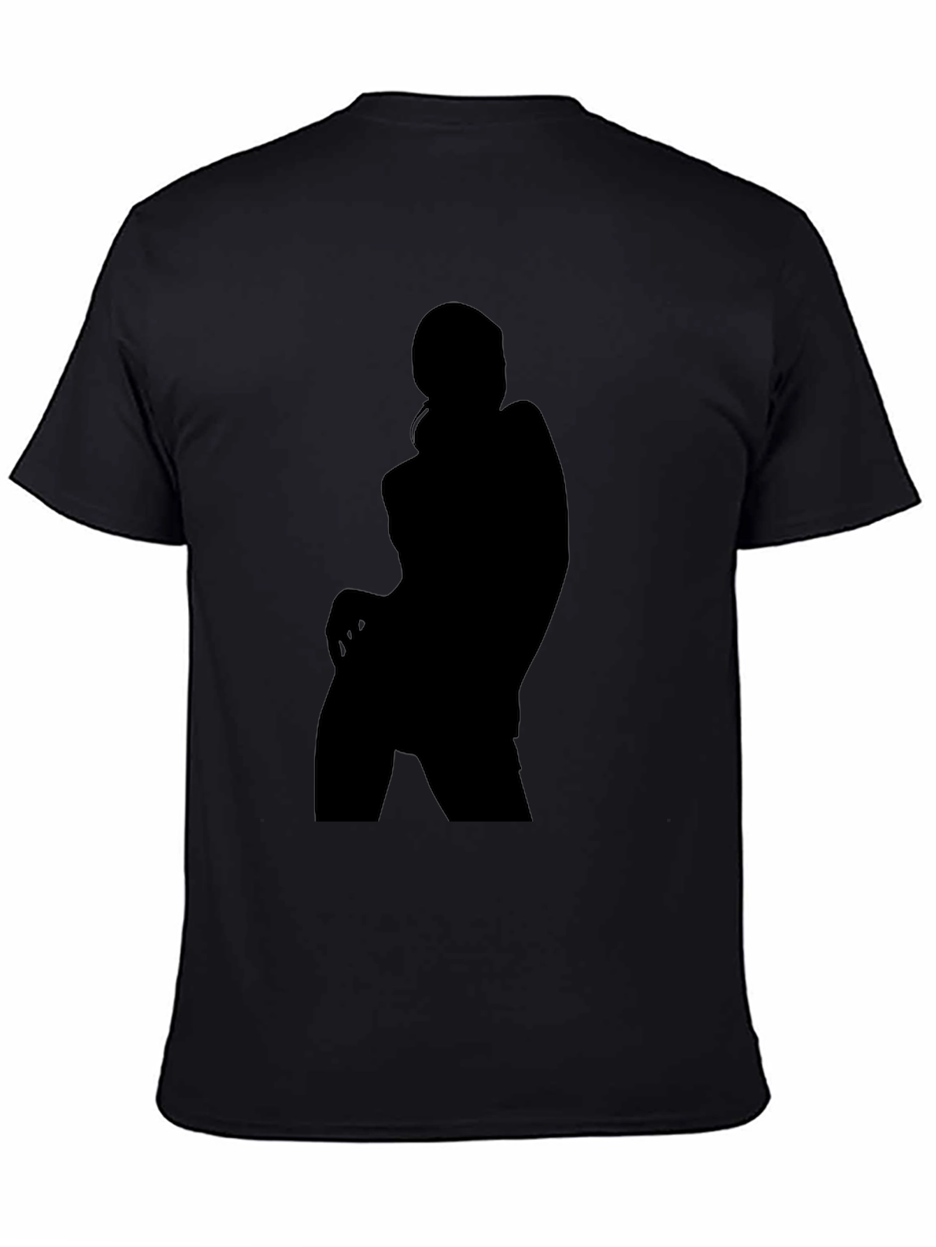 Silhouette Graphic Black T-Shirt