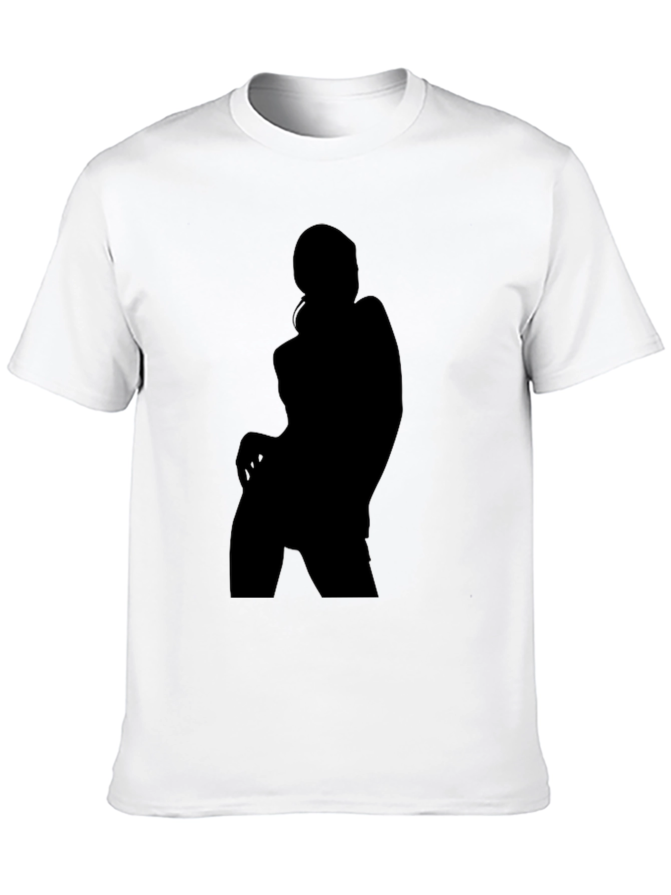 Silhouette Graphic Black T-Shirt