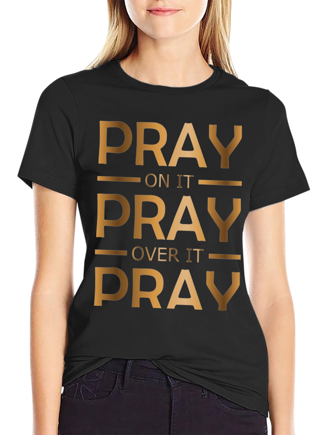 Pray On It Graphic T-Shirt