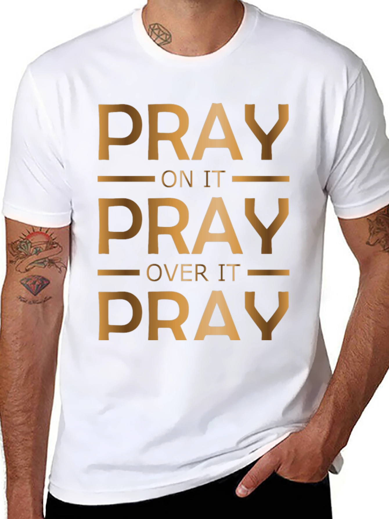 Pray On It Graphic T-Shirt