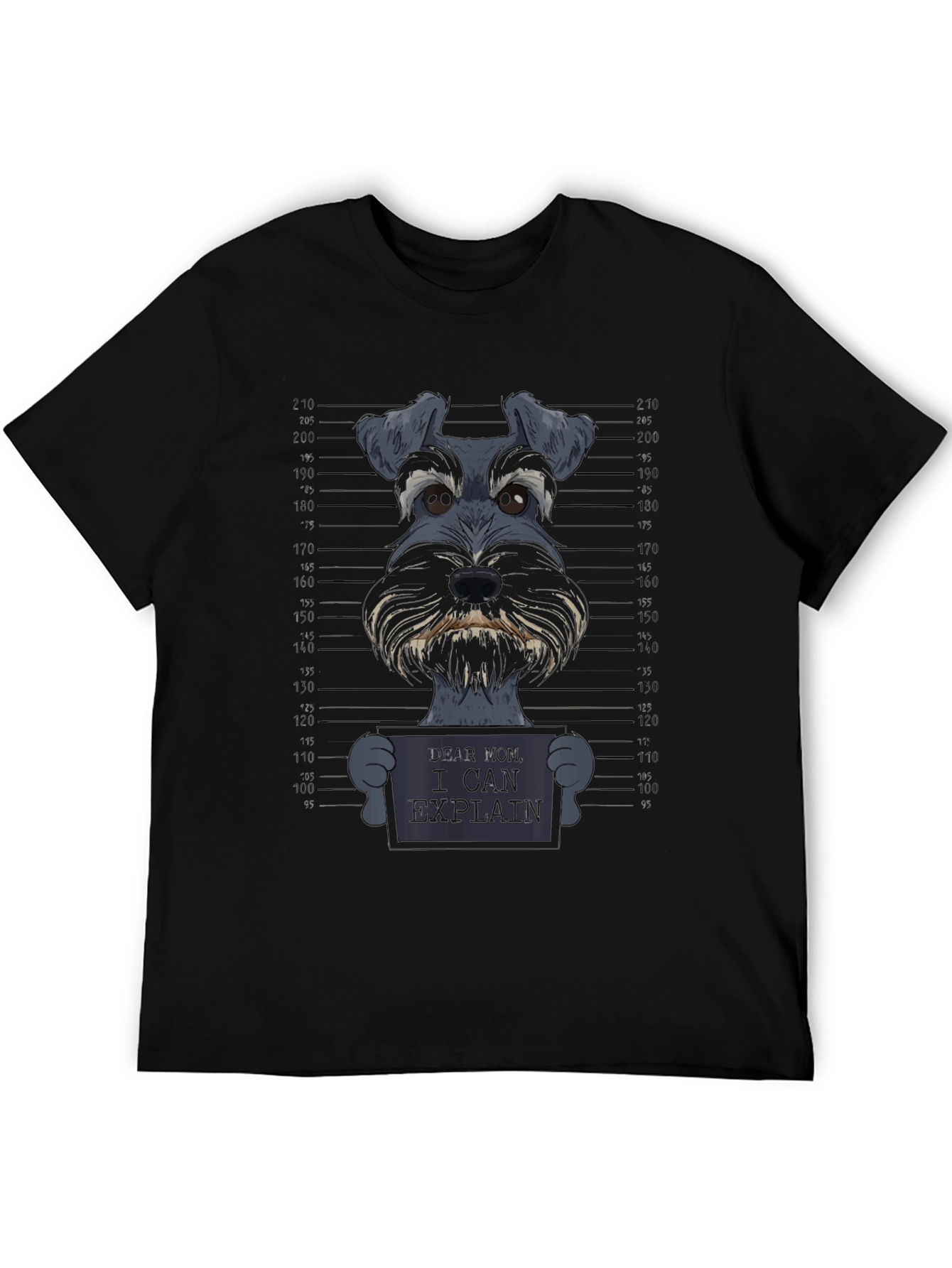 Funny Dog Dear Mom Graphic Tee
